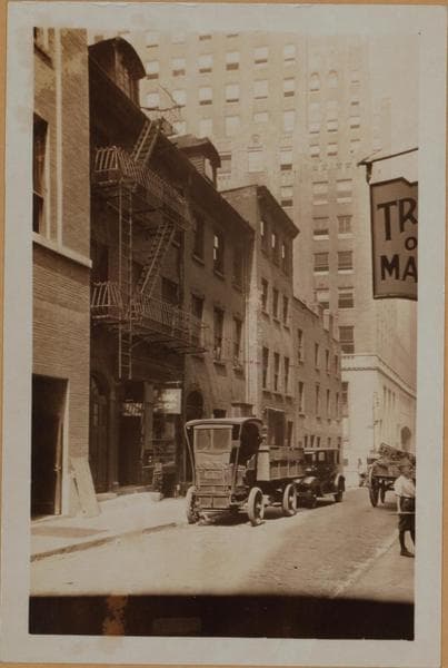Manhattan: Carlisle Street - Greenwich Street, 1929