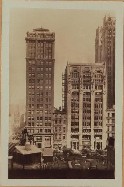 Manhattan: Vesey Street - Church Street, 1928