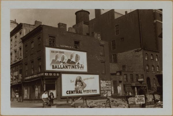 Manhattan: 3rd Avenue - 36th Street, 1940