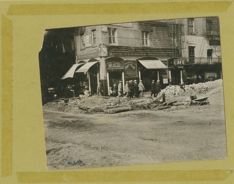 Battery Place - Washington Street, looking northeast
