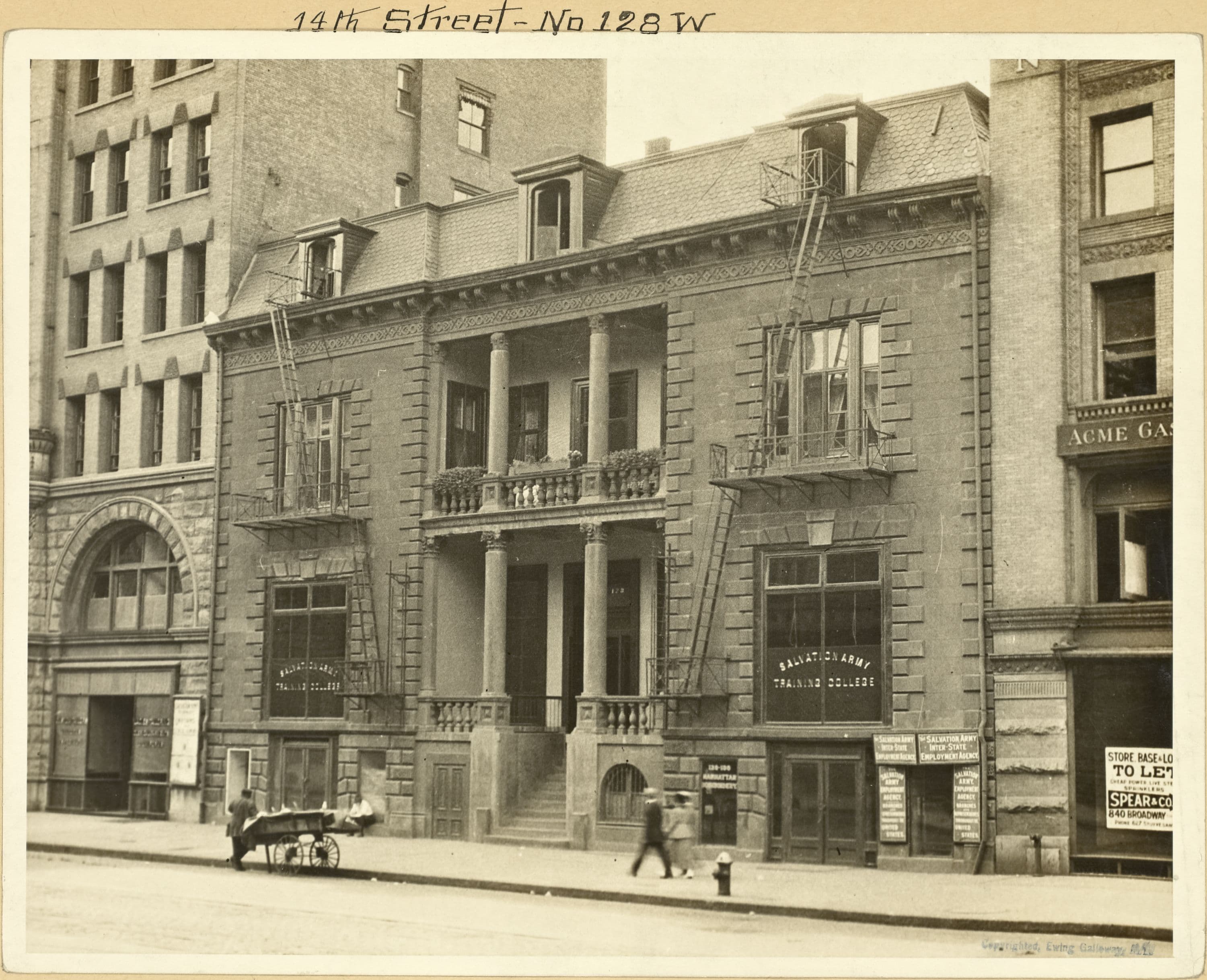Manhattan: 14th Street (West) - 6th Avenue, 1918