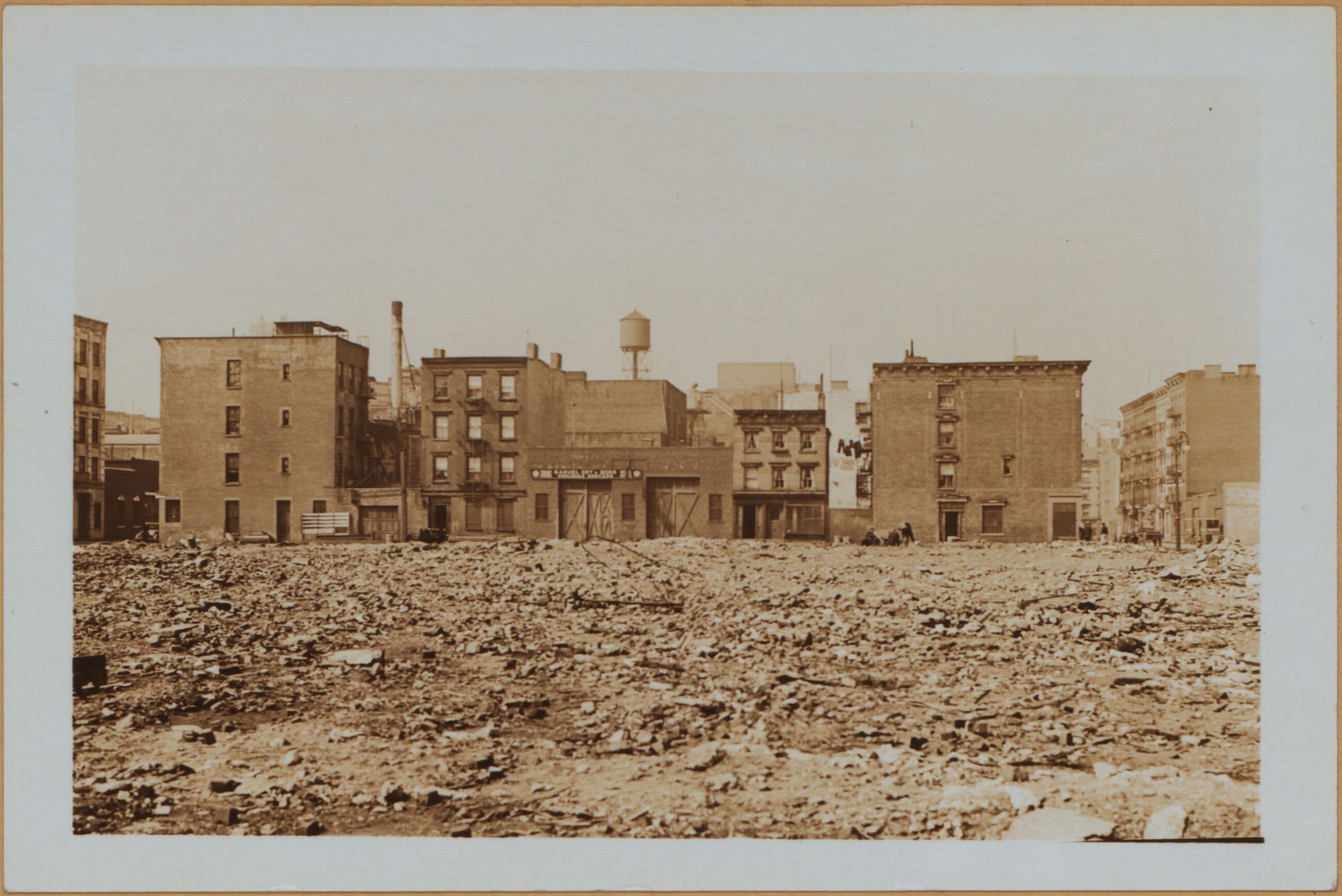 Manhattan: Dry Dock Street - 11th Street, 1936