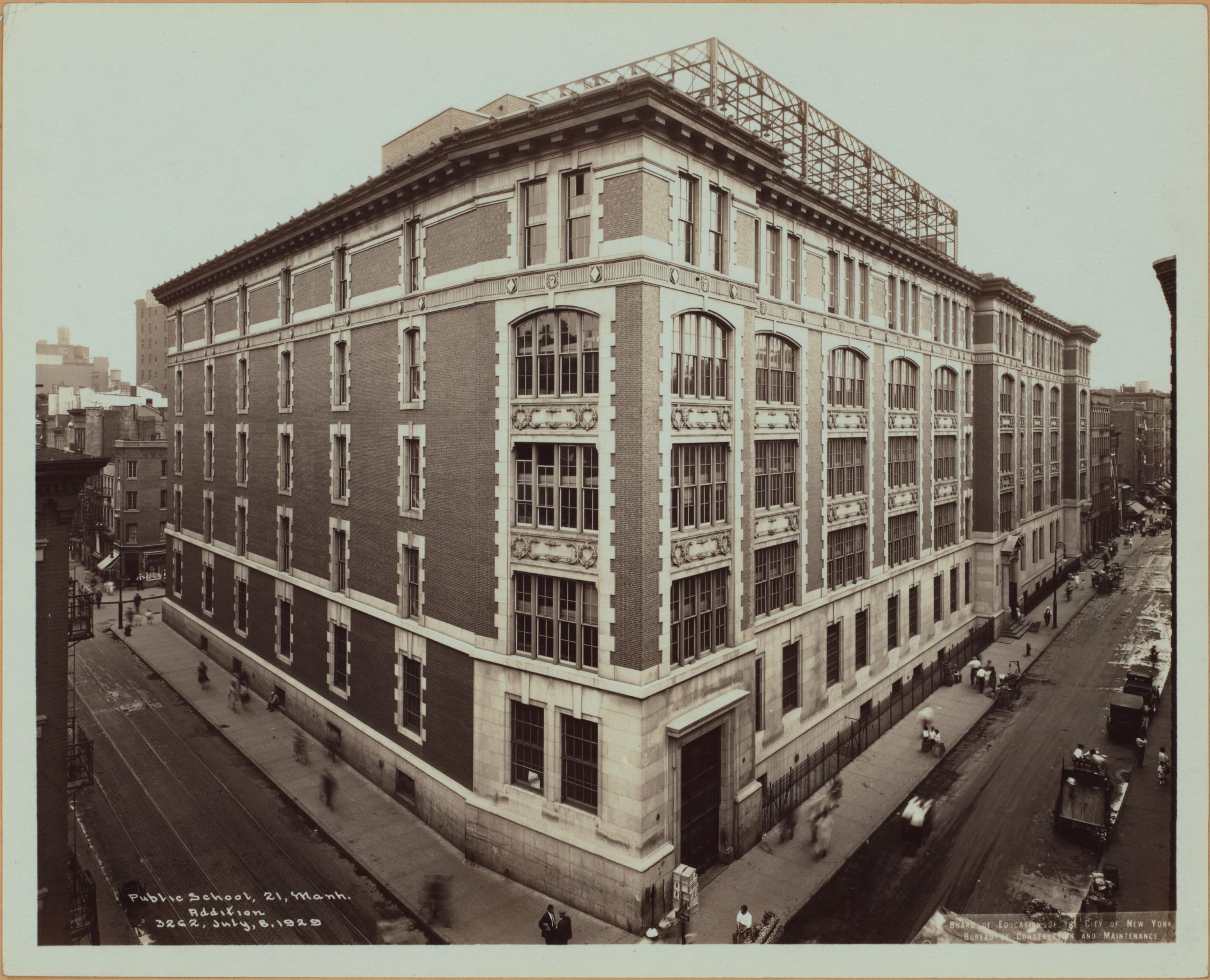 Manhattan: Mott Street - Spring Street, 1929