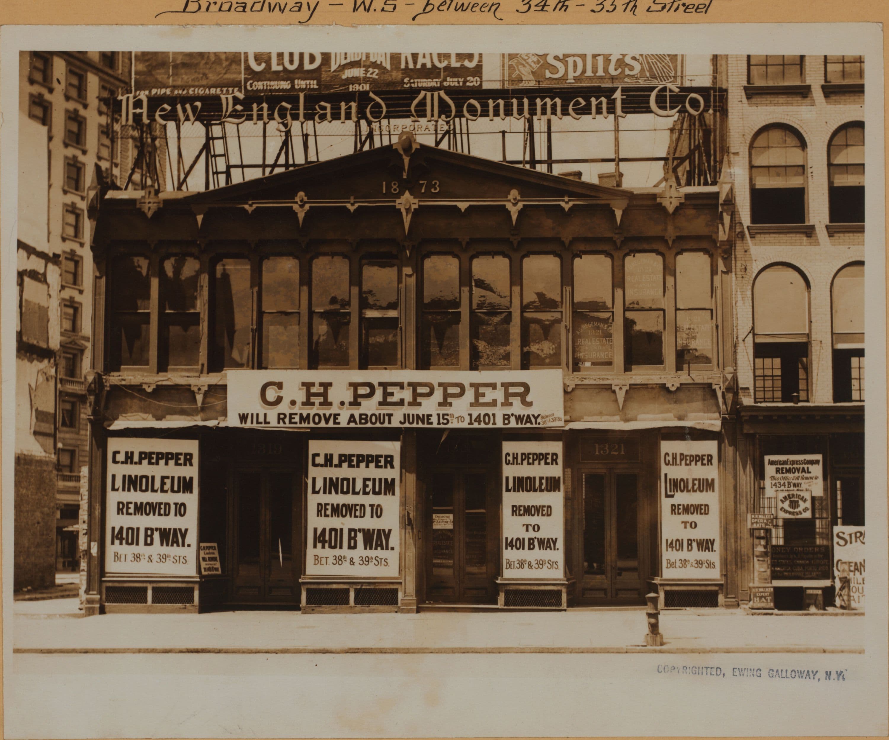 Manhattan: Broadway - 34th Street, 1901
