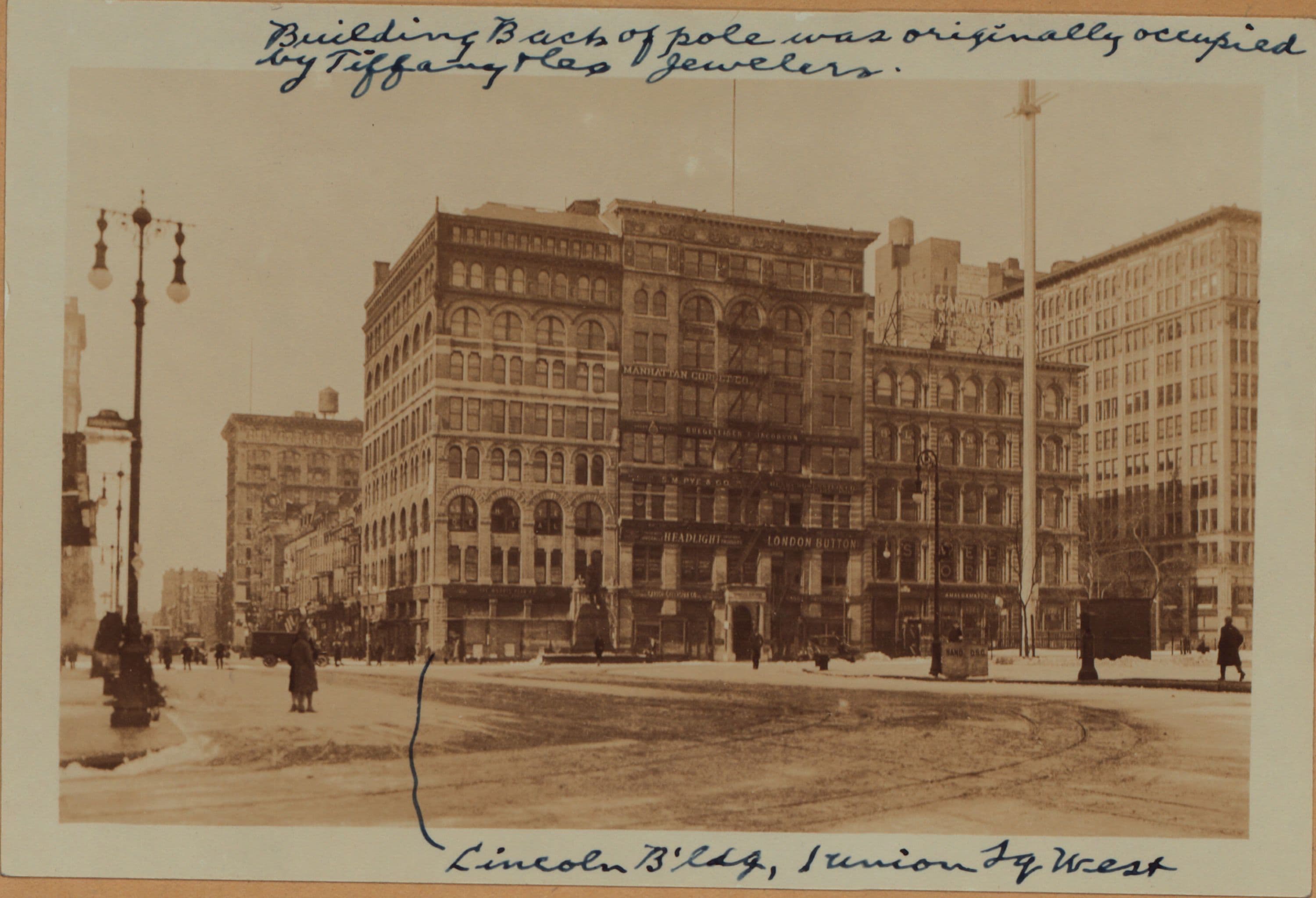 Manhattan: Union Square (West) - Between 14th and 15th Streets., 1928