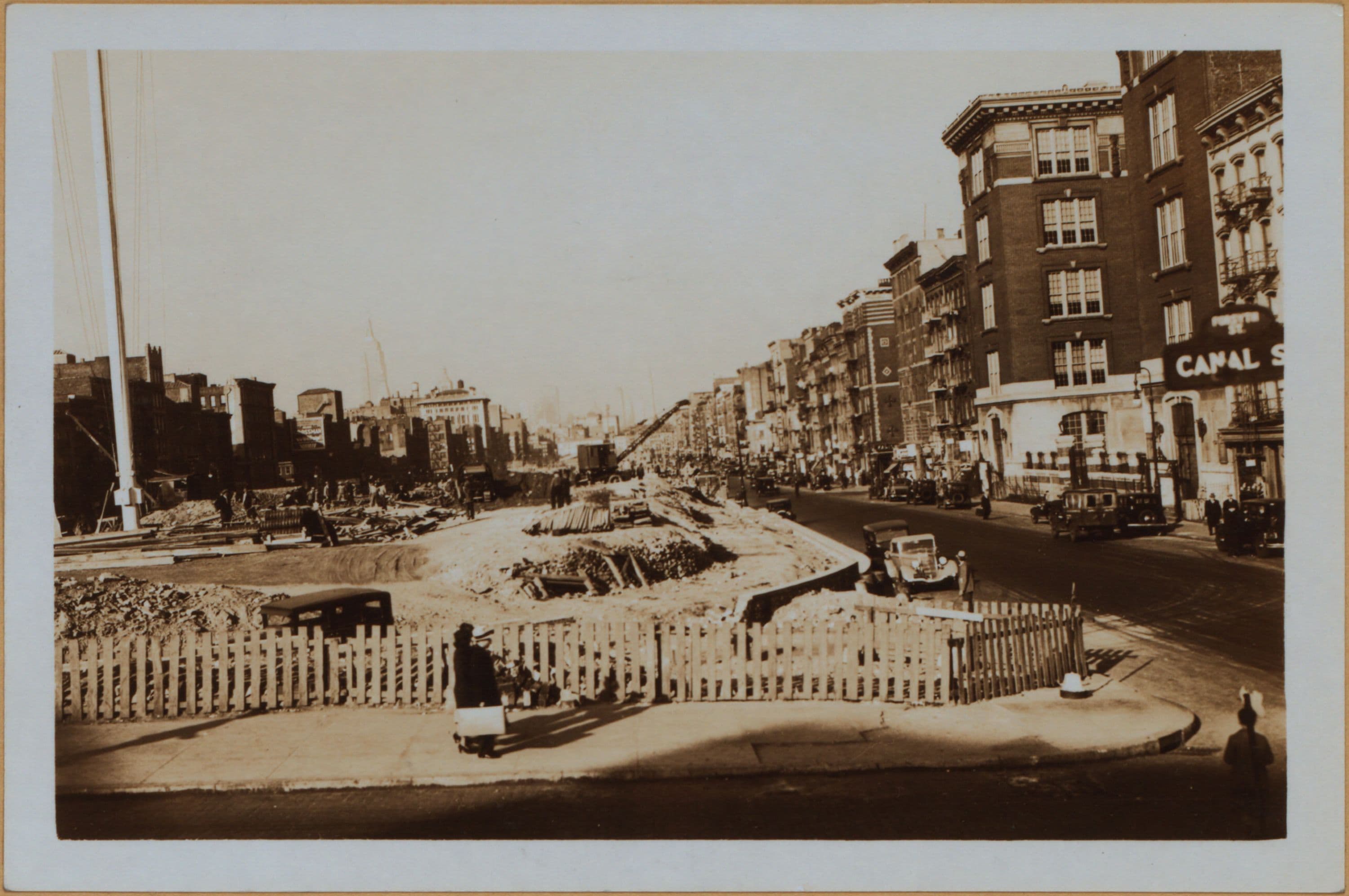 Manhattan: Forsyth Street - Canal Street, 1936