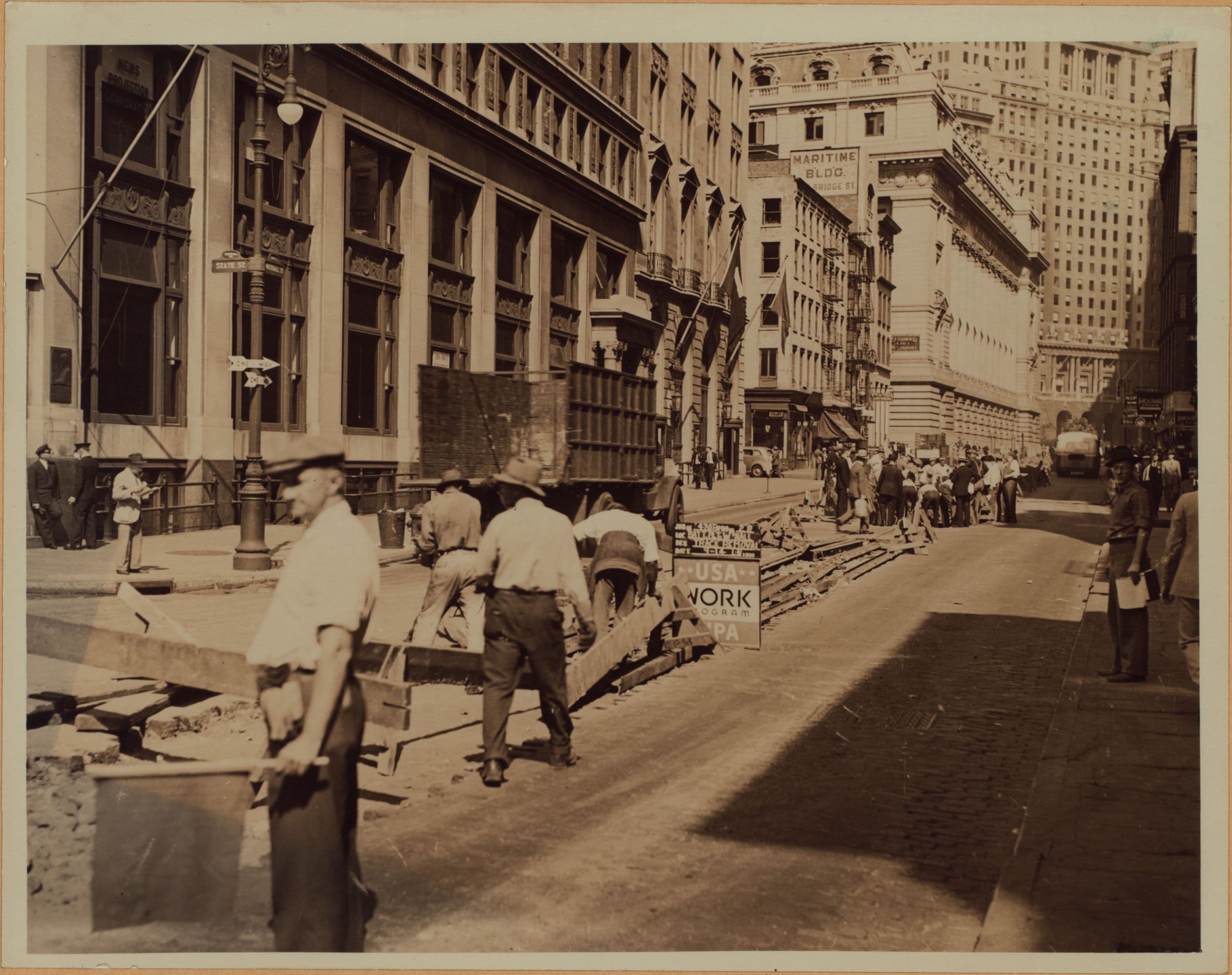 Manhattan: Whitehall Street - State Street