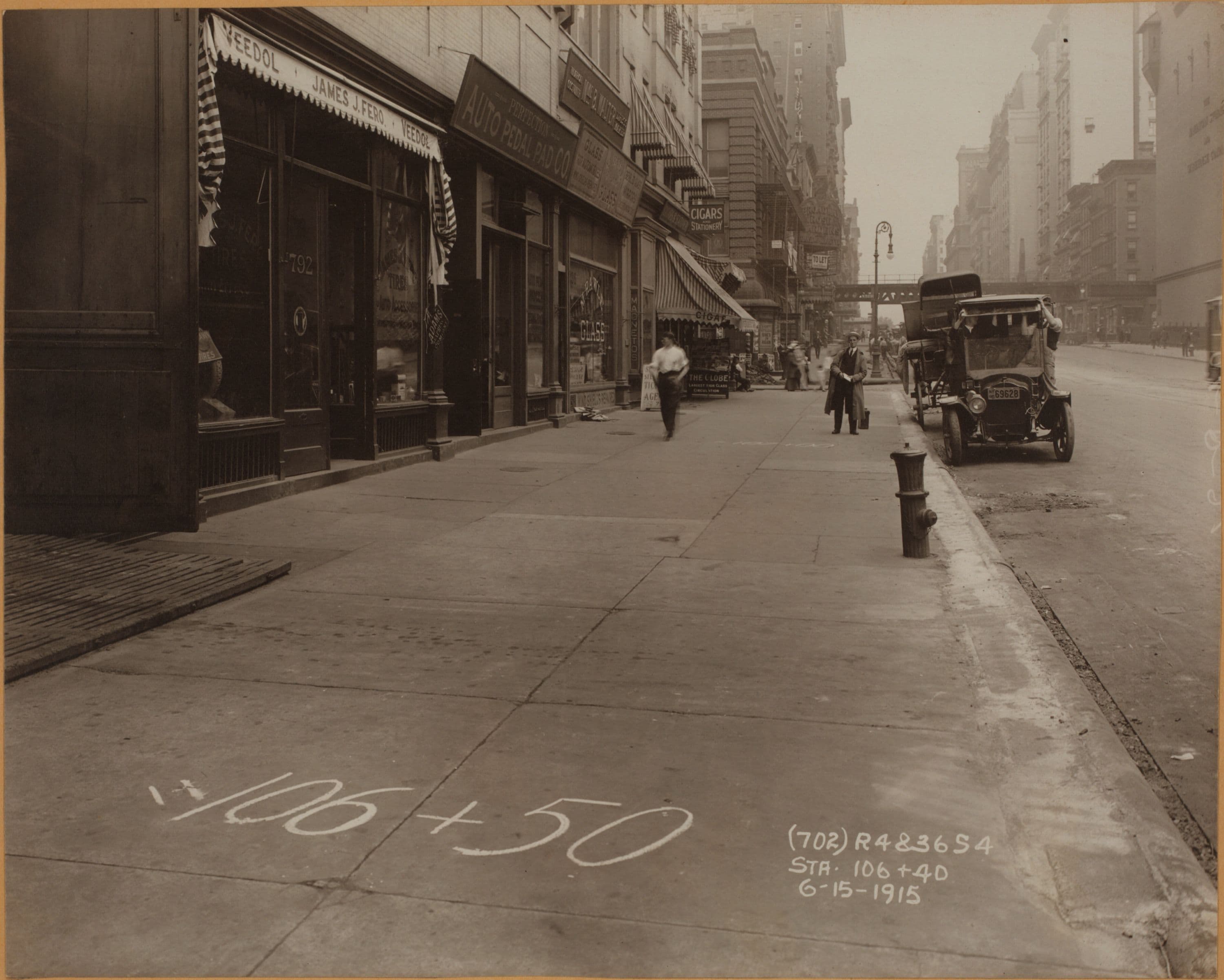 Manhattan: 7th Avenue - 51st Street, 1915