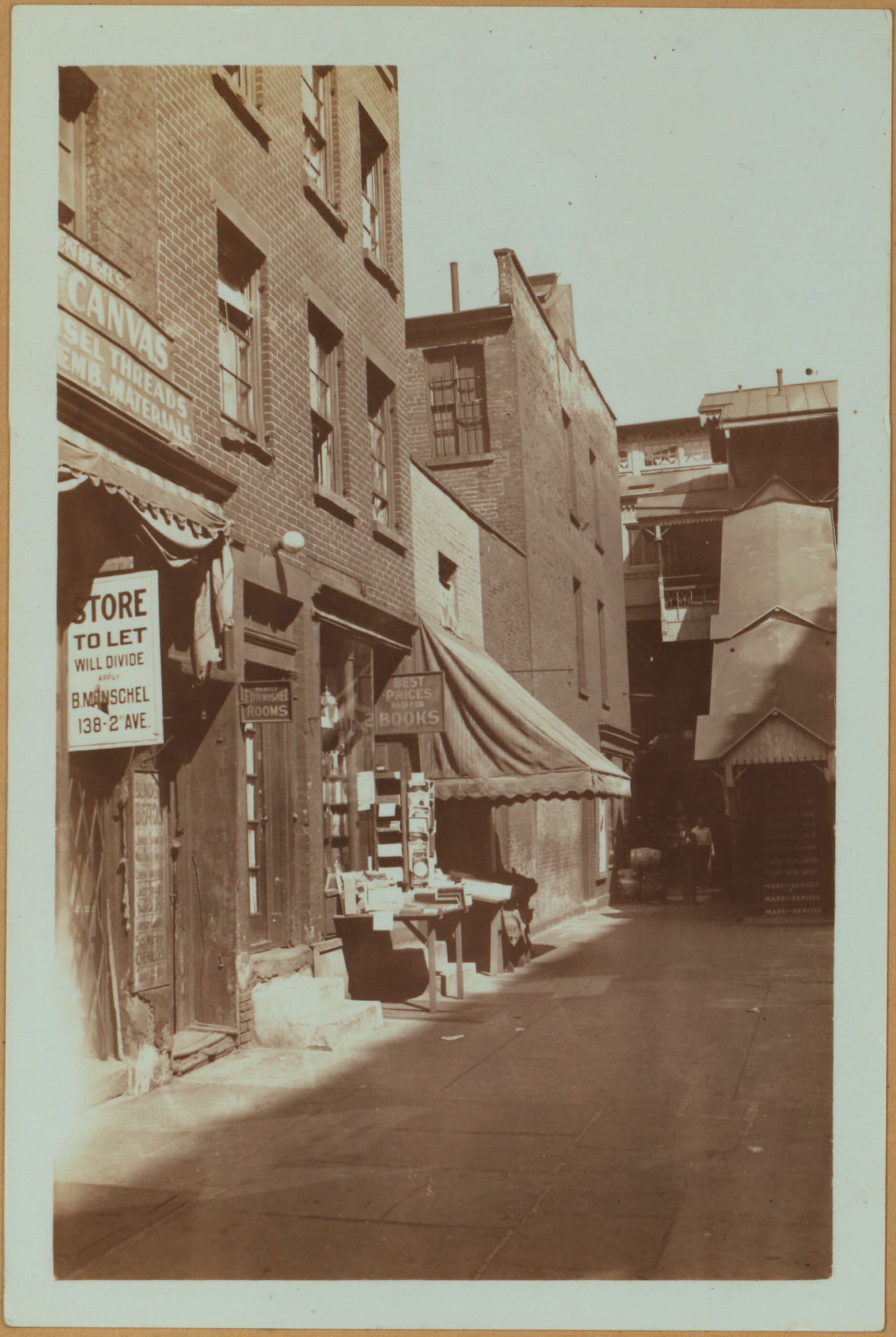 Occupations - Peddlers - Books - Newspapers - Stationery.