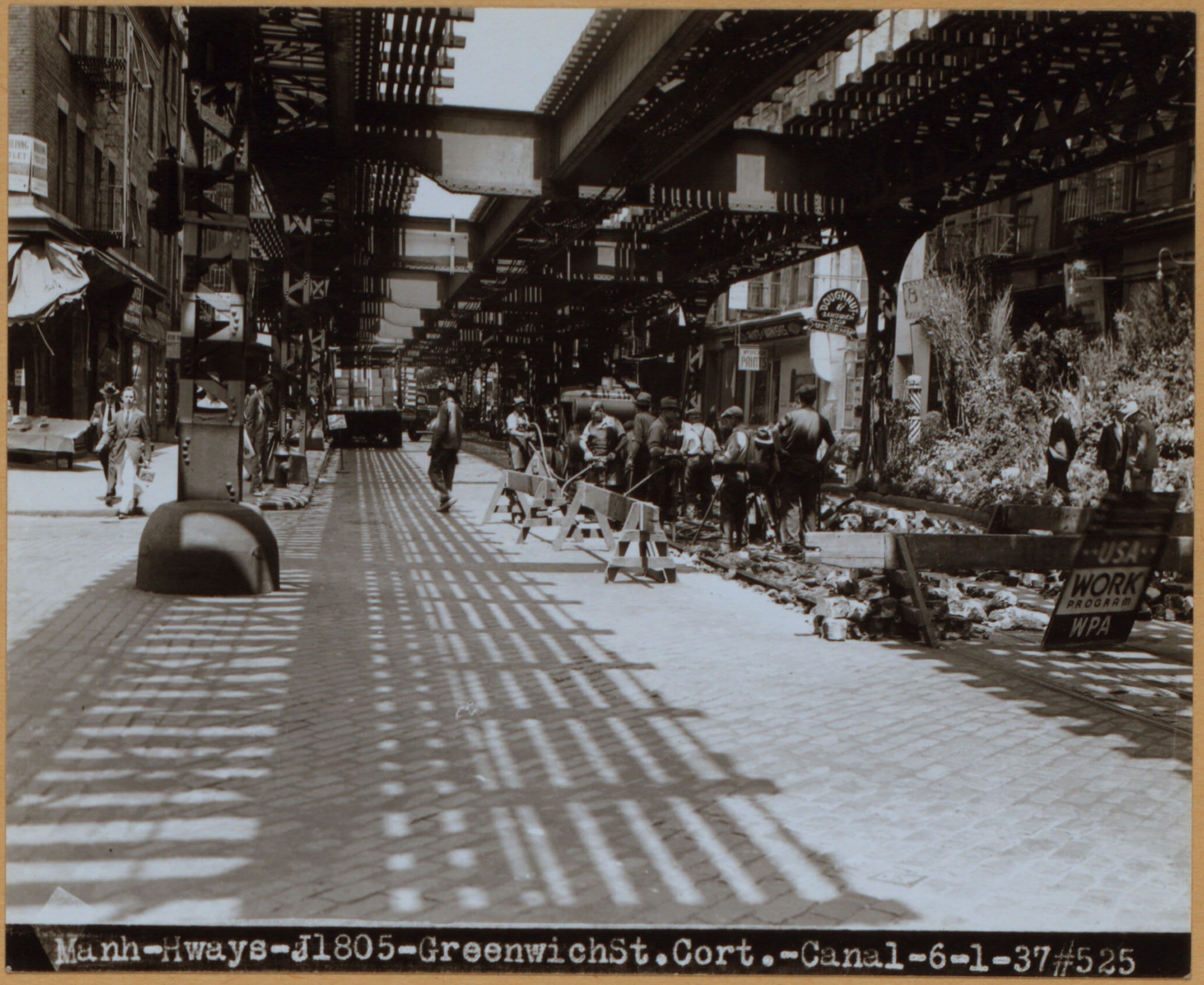 Manhattan: Greenwich Street - Vesey Street