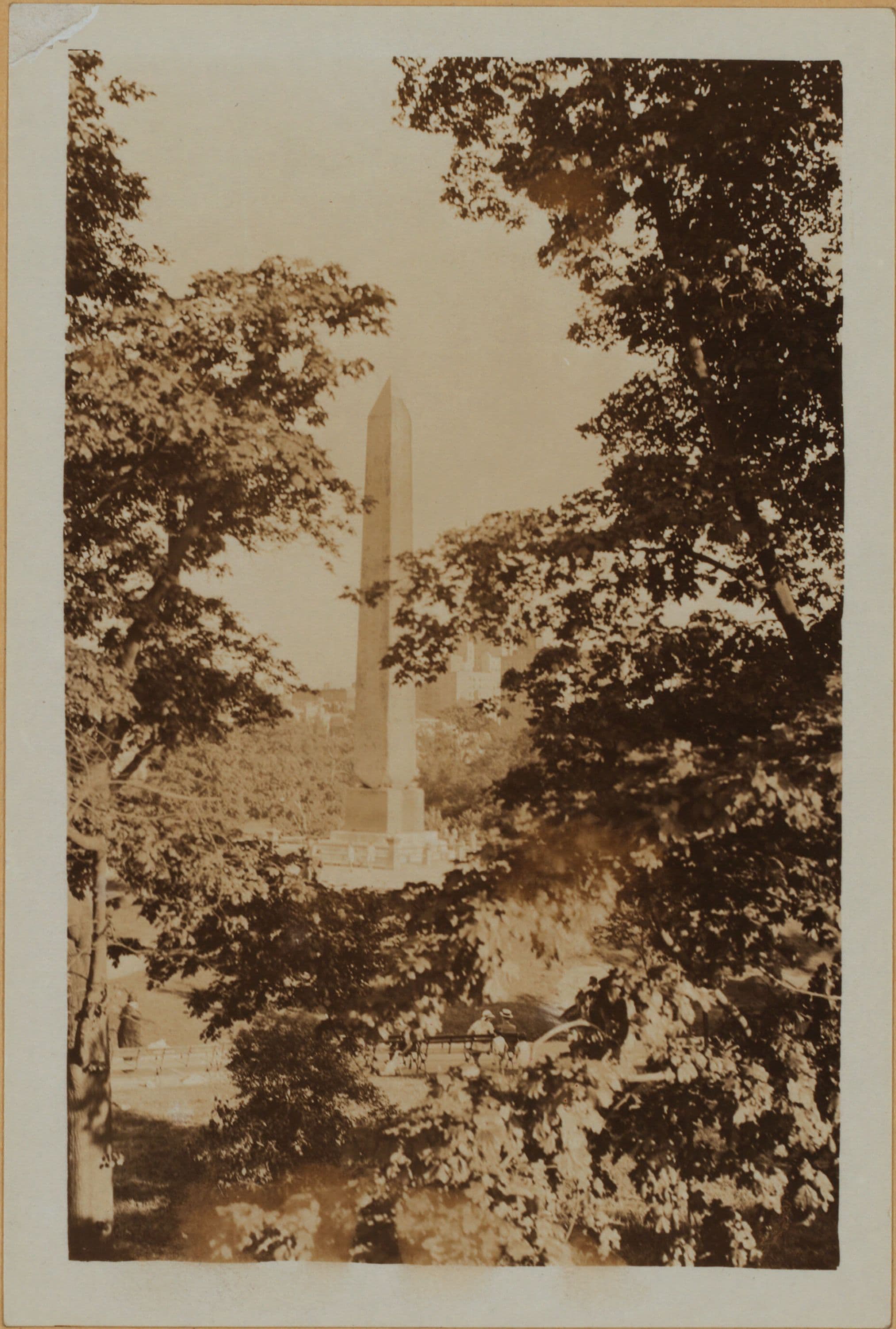 General view - Manhattan - Central Park - The Obelisk.