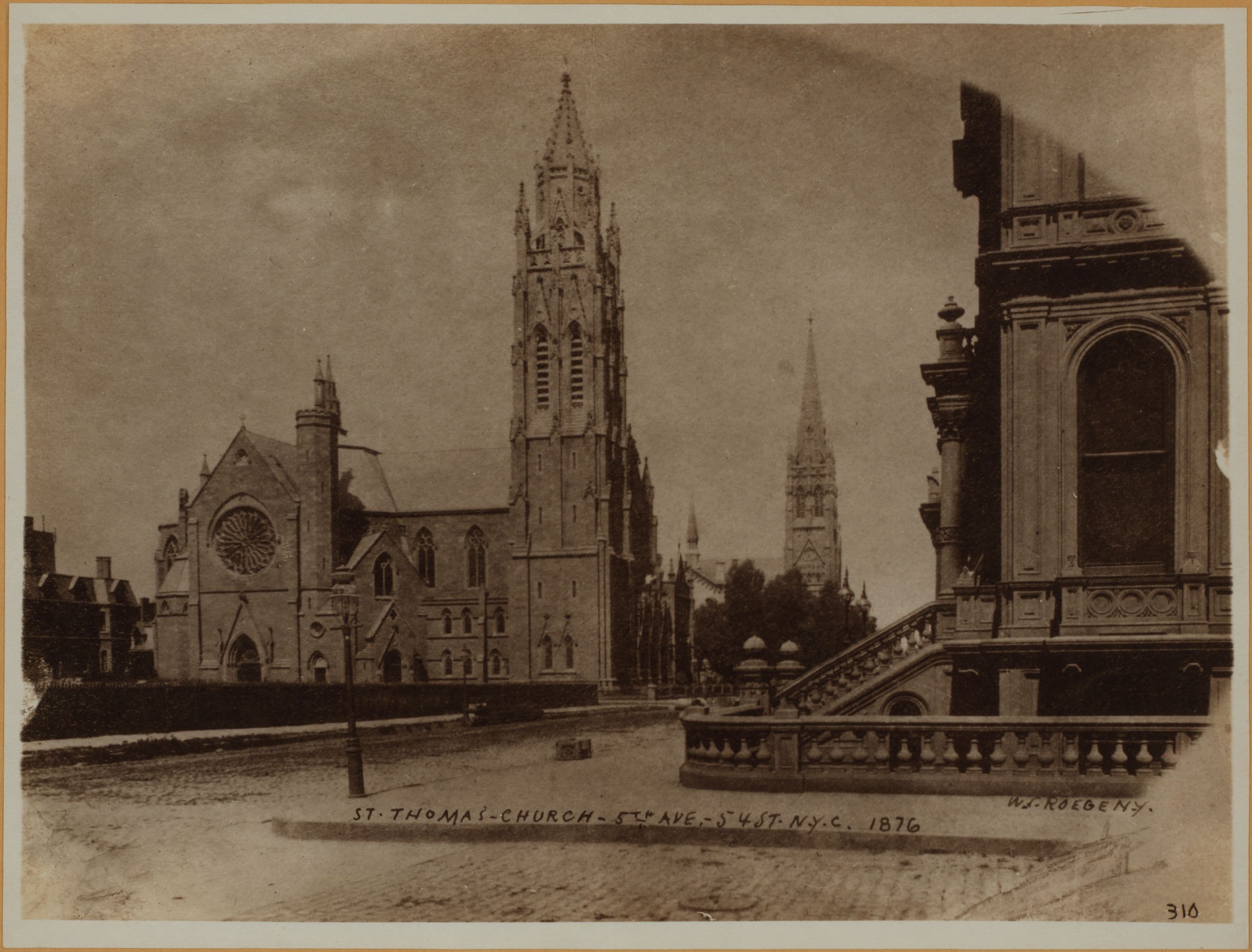 Manhattan: 5th Avenue - 52nd Street, 1876