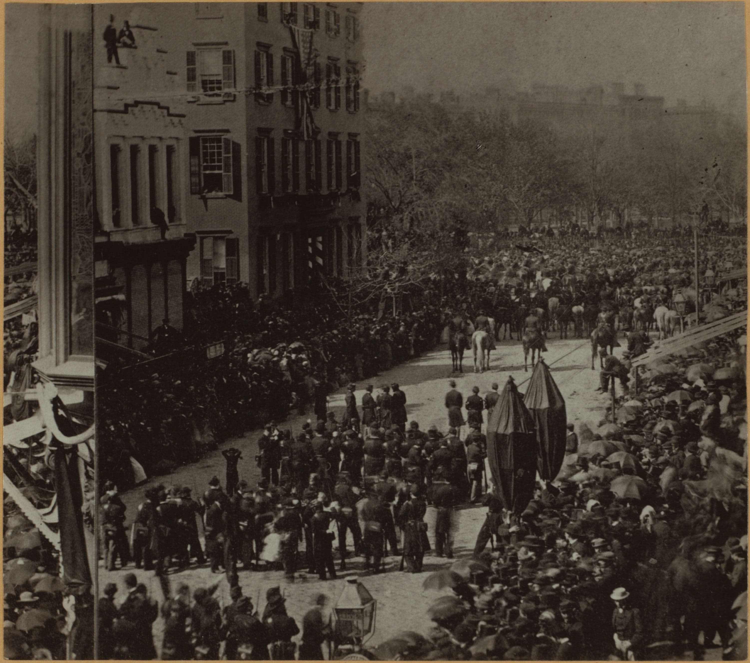 Celebrations - Parades - Municipal events - The Lincoln Funeral.