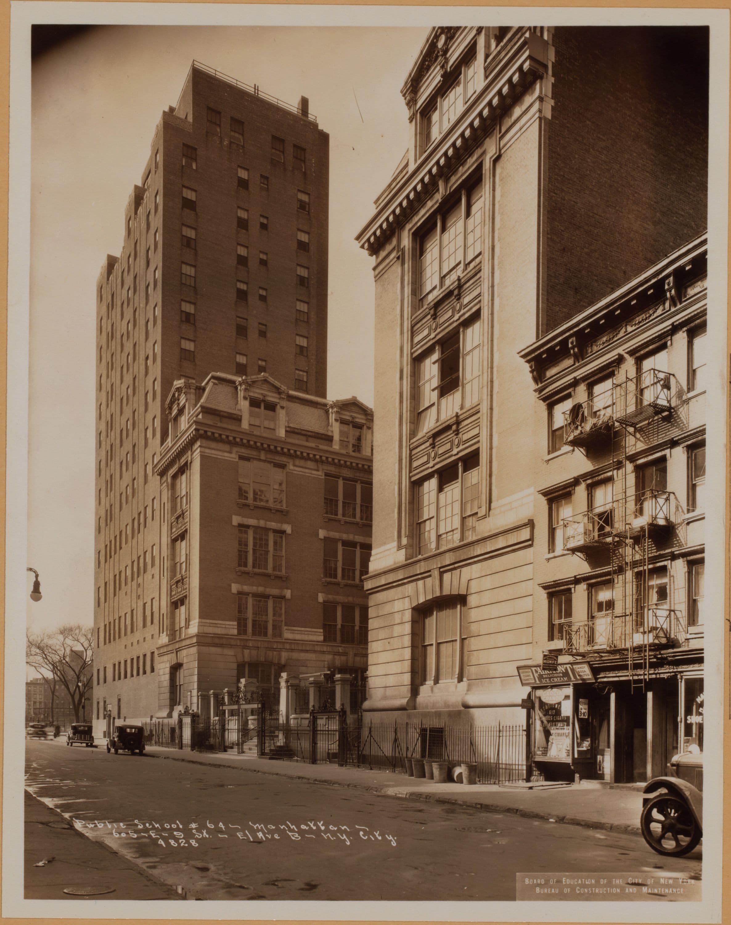 Manhattan: 9th Street (East) - Avenue B, 1920