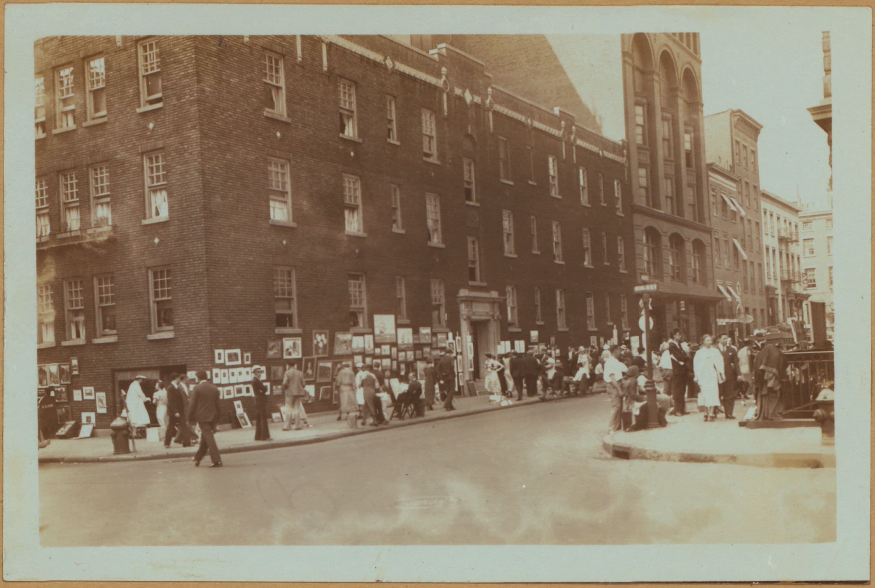 Artists and poets - Greenwich Village.