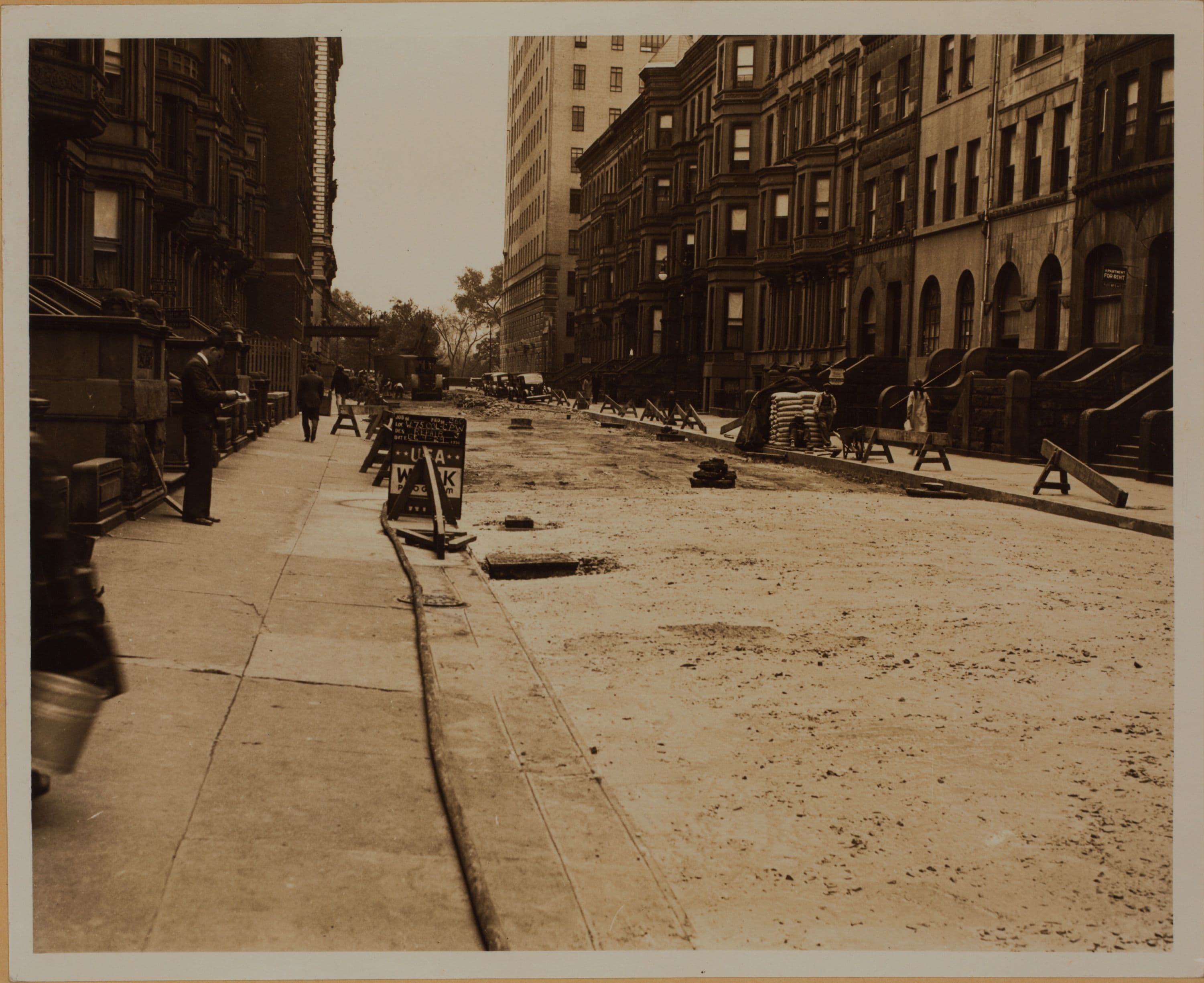 Manhattan: 75th Street (West) - Columbus Avenue, 1936