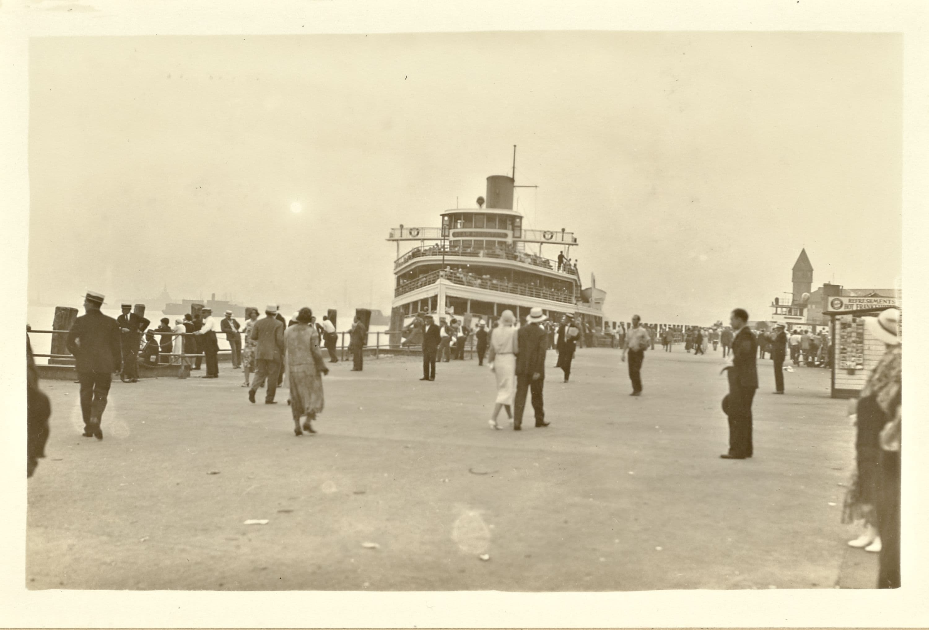 Manhattan: Battery Park Sea Wall., 1931
