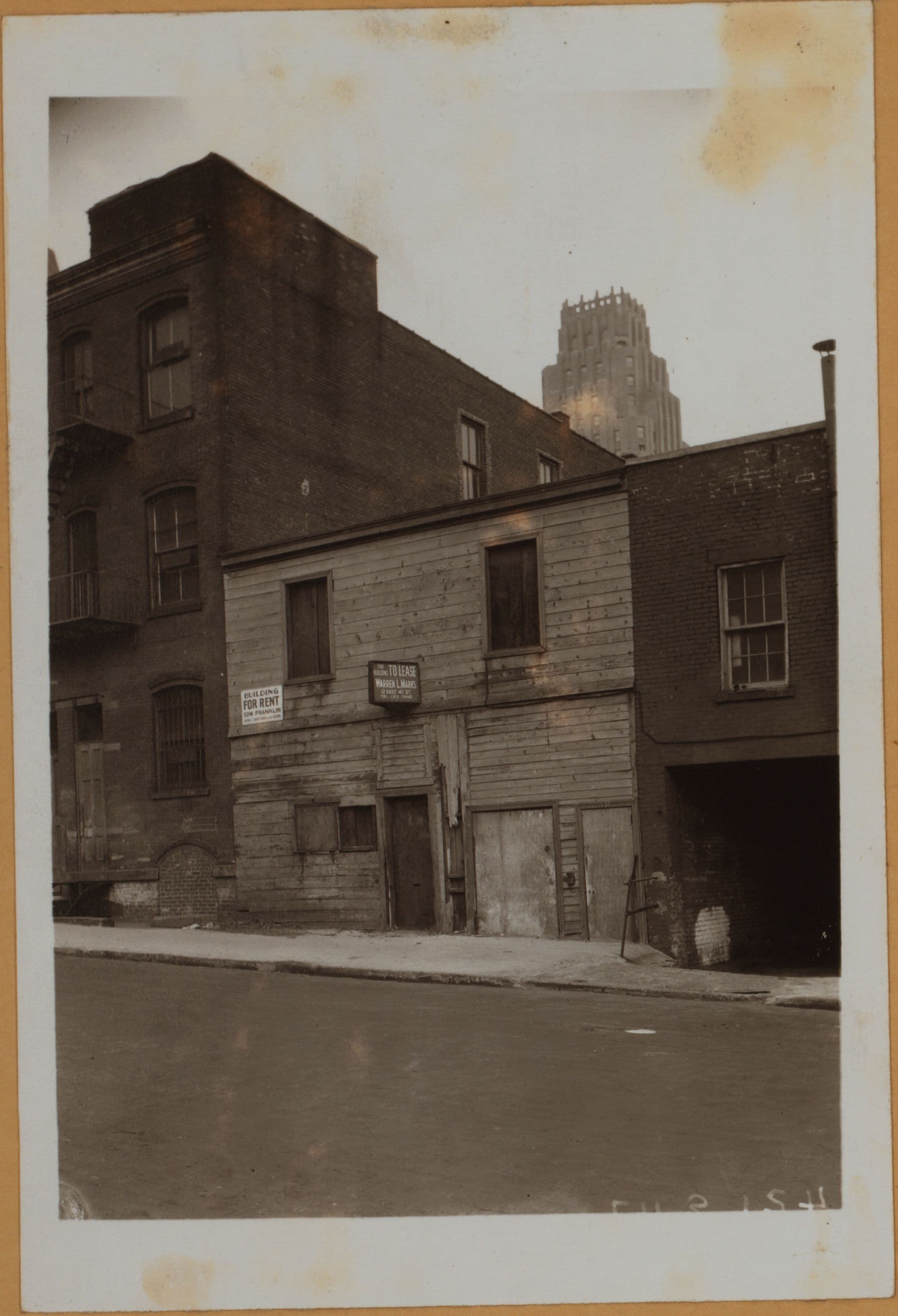 Manhattan: 47th Street (East) - 1st Avenue, 1932