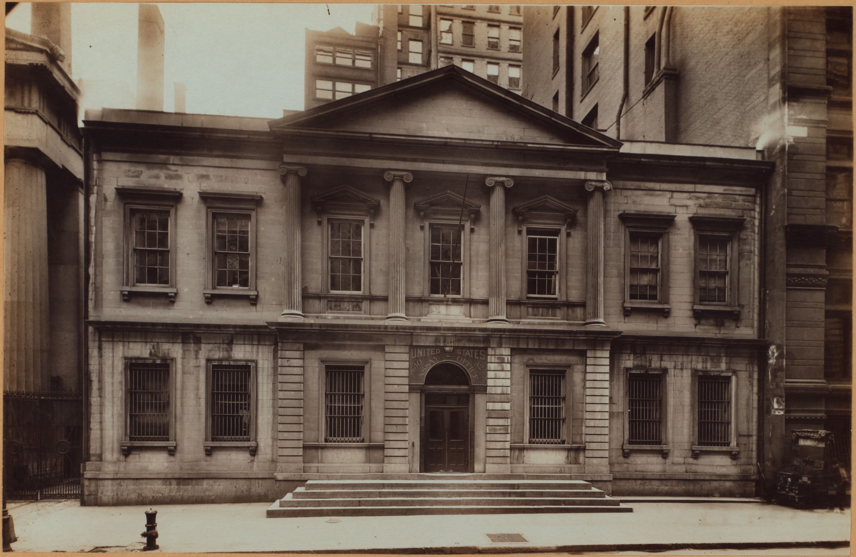 Manhattan: Wall Street - Nassau Street, 1916