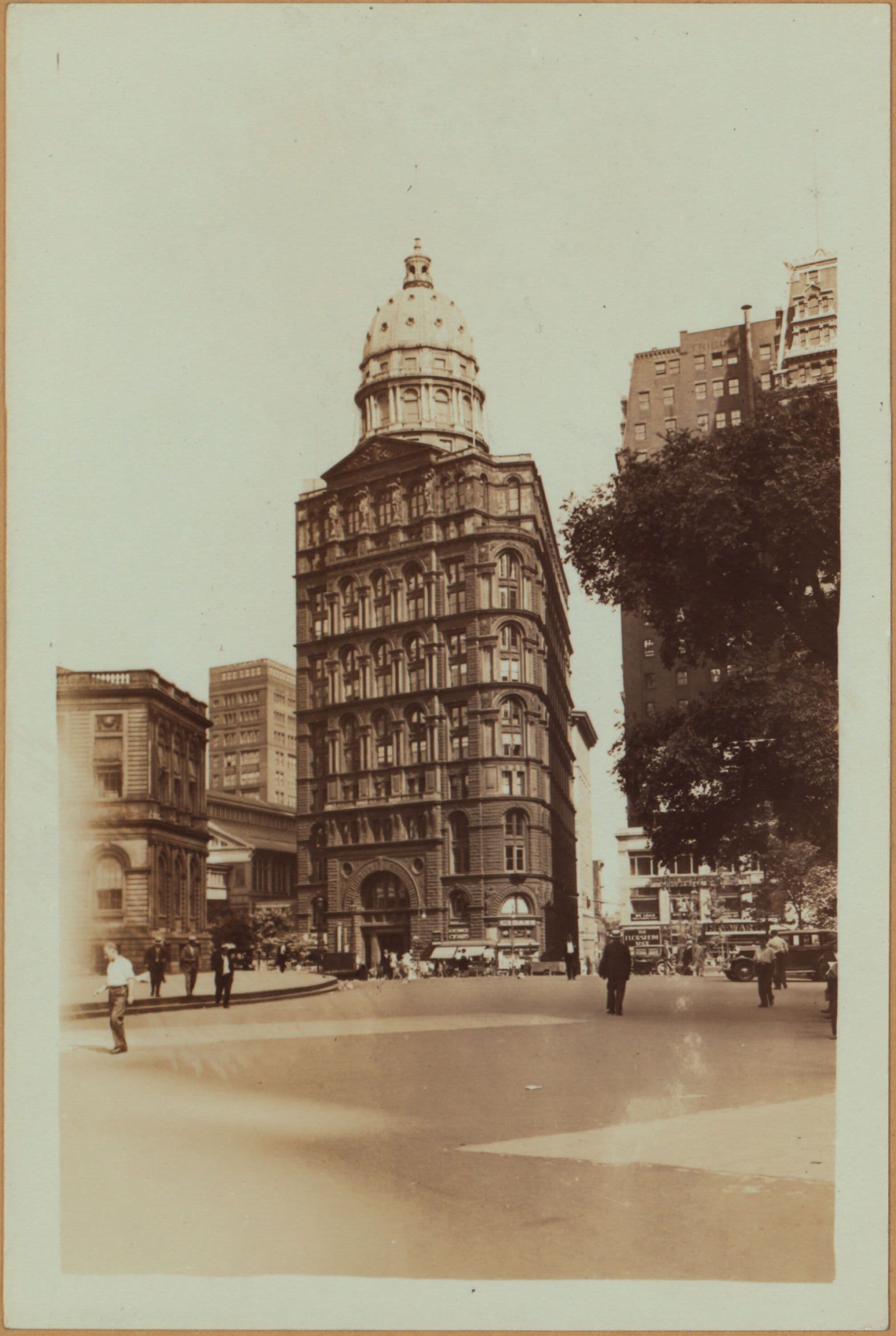 Manhattan: Park Row - Frankfort Street