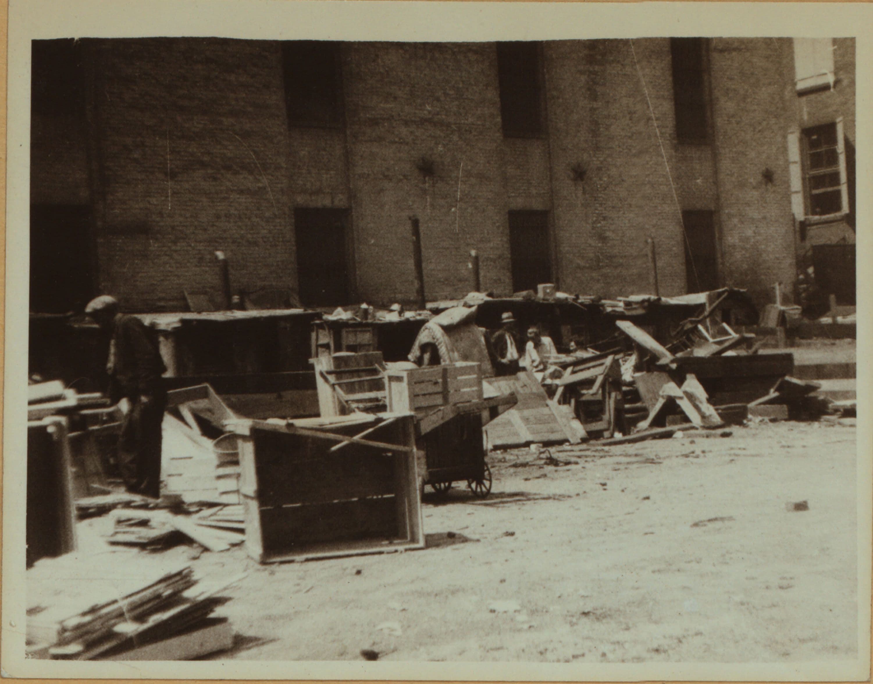 Squatters Colony on Houston Street.