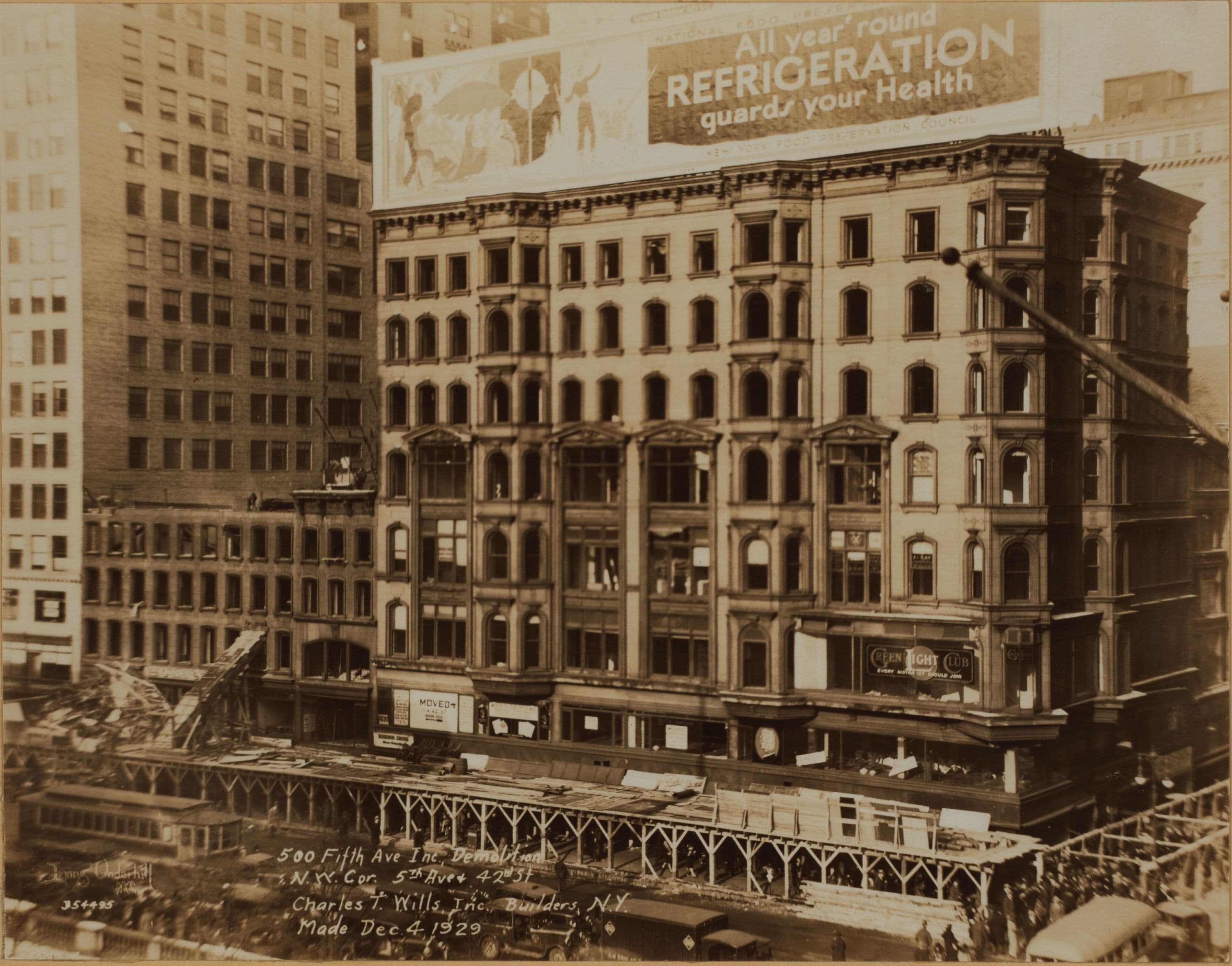 Manhattan: 5th Avenue - 42nd Street, 1929