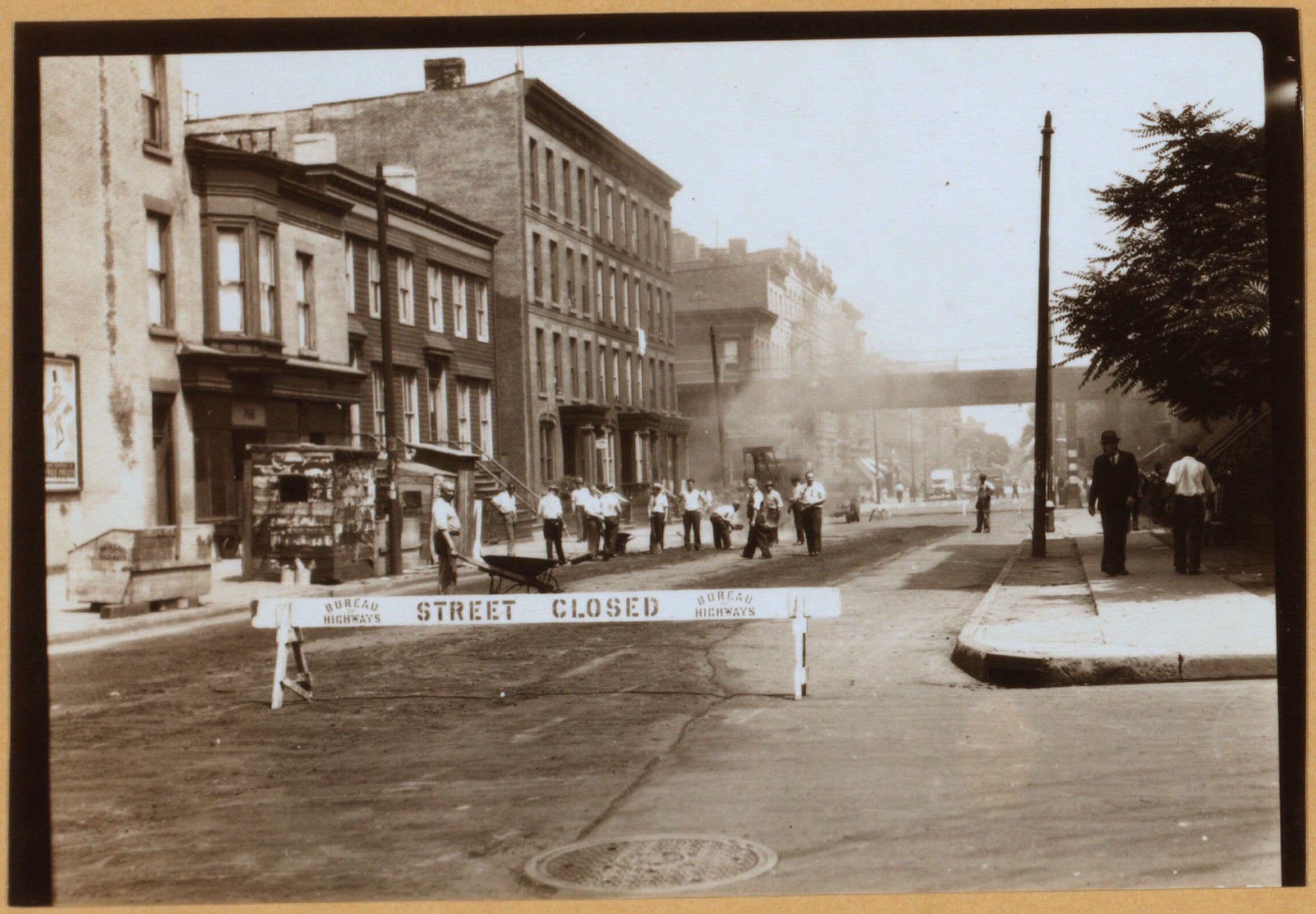 Brooklyn: Marcy Avenue - Monroe Street, 1935