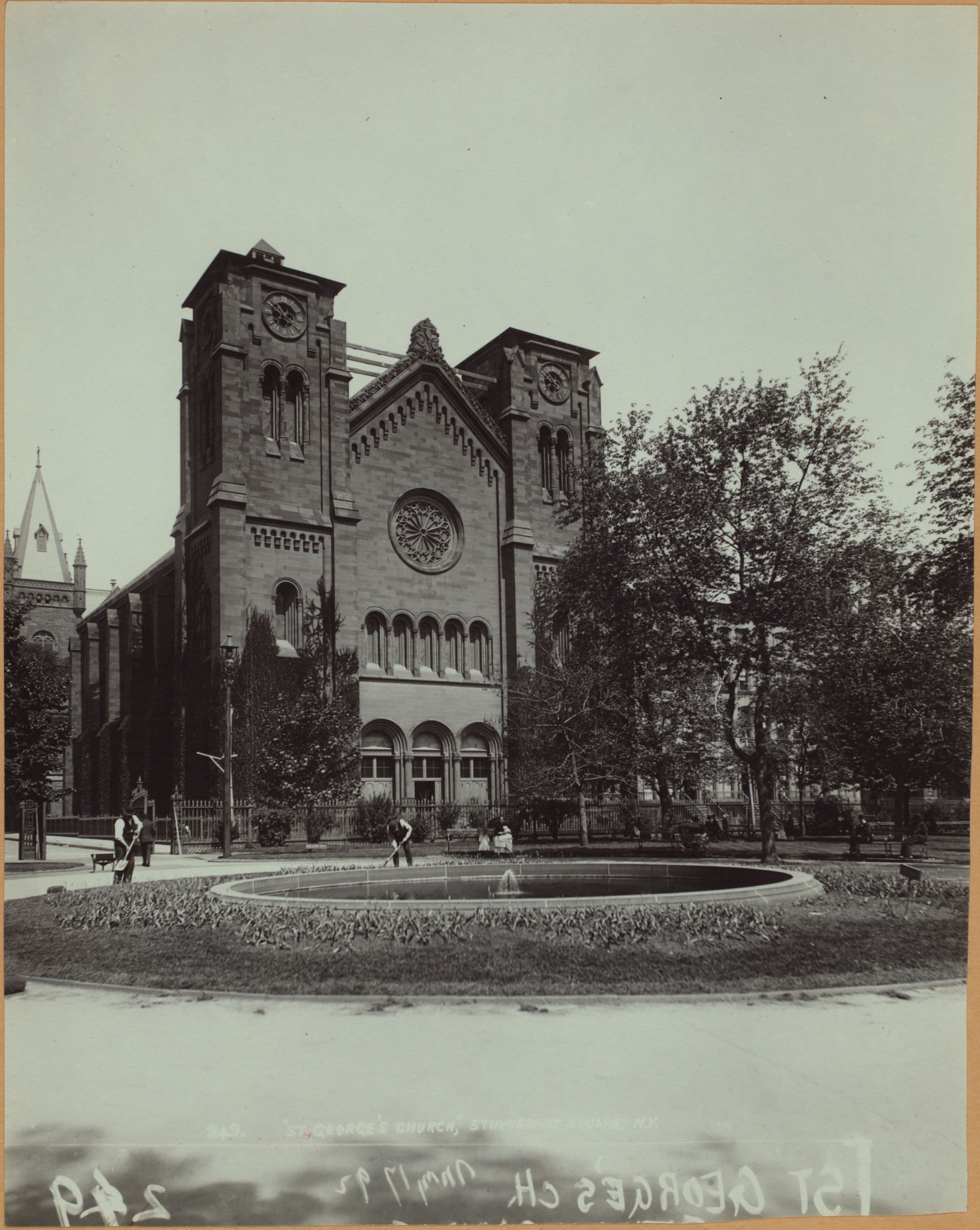 Manhattan: Rutherford Place - 16th Street (East), 1892