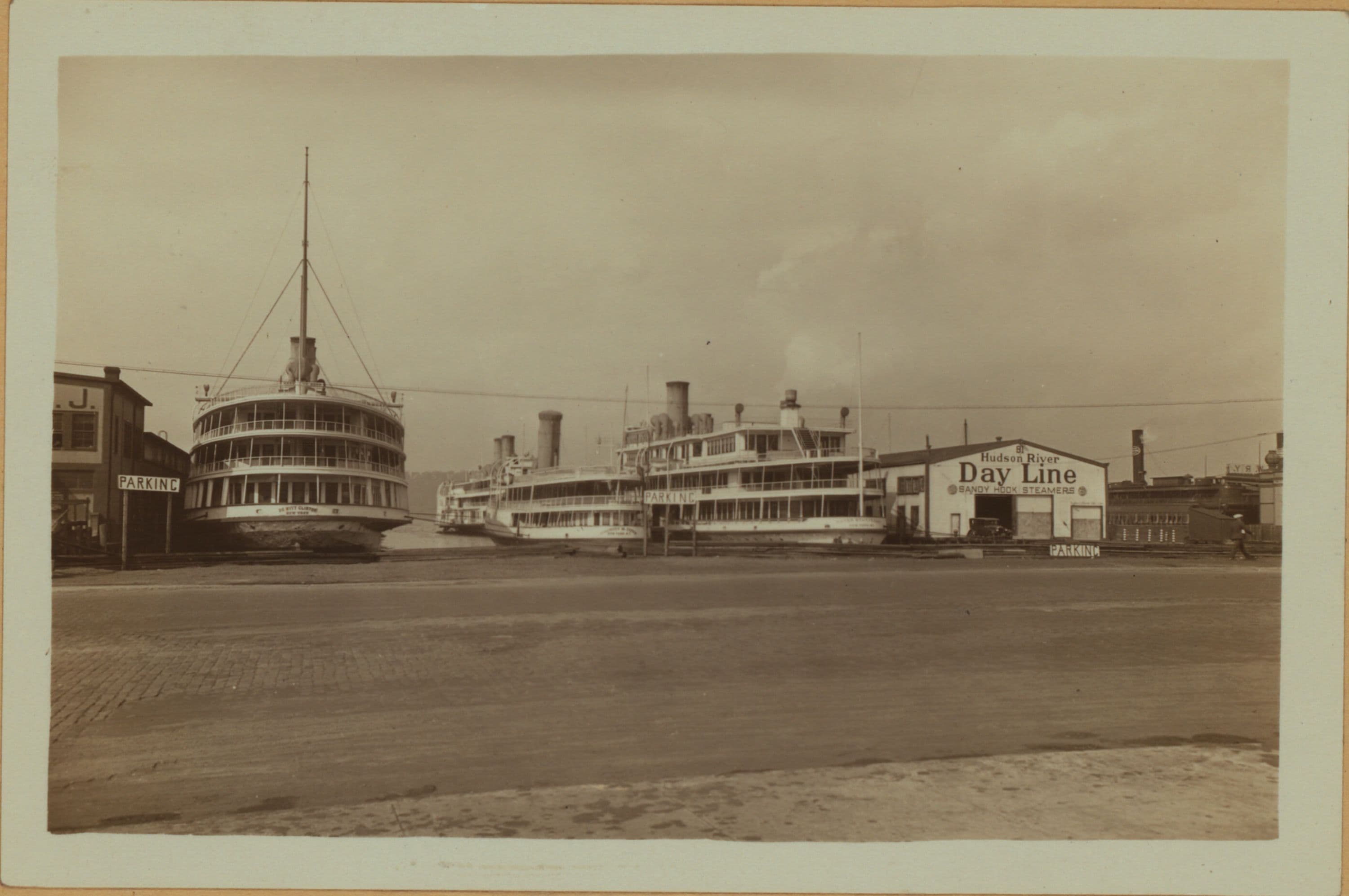 North (Hudson) River - Pier 81 of the Hudson Day Line.
