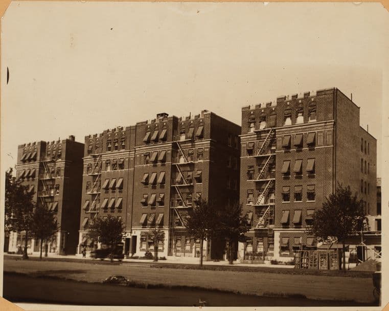 Bronx: Grand Concourse - Fordham Road (East), 1921