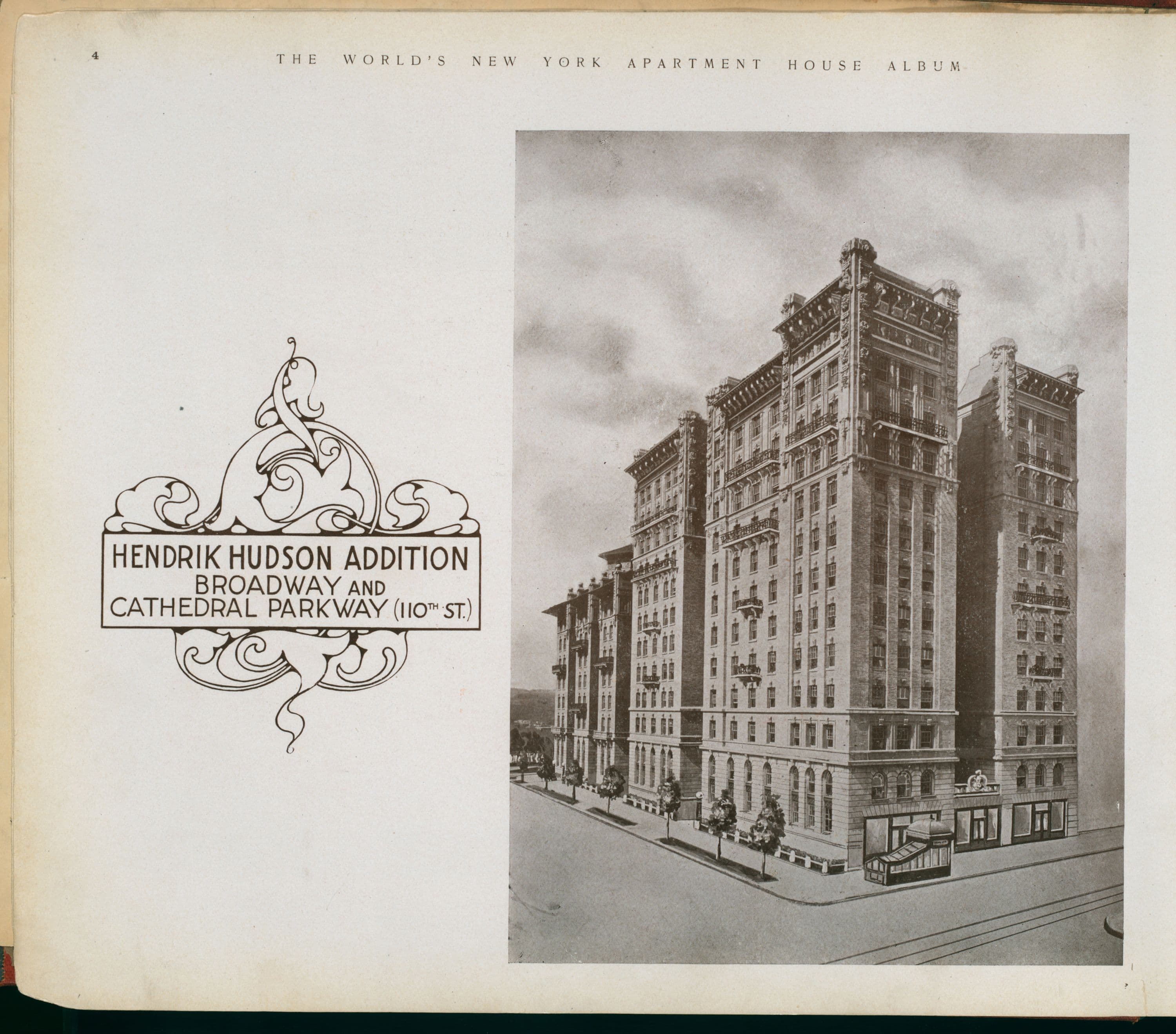Hendrik Hudson Addition, Broadway and Cathedral Parkway (110 Street).
