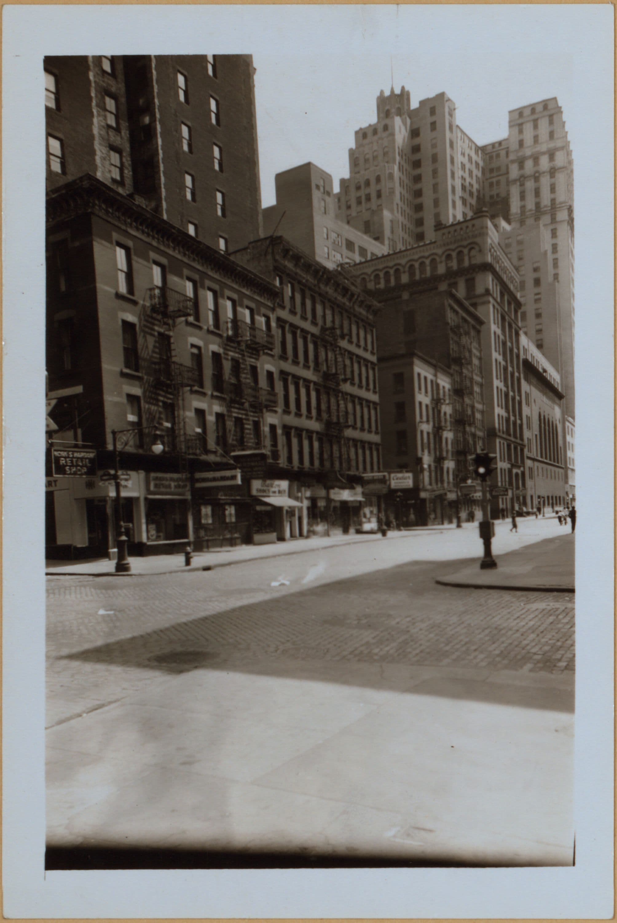 Manhattan: Greenwich Street - Cedar Street, 1941