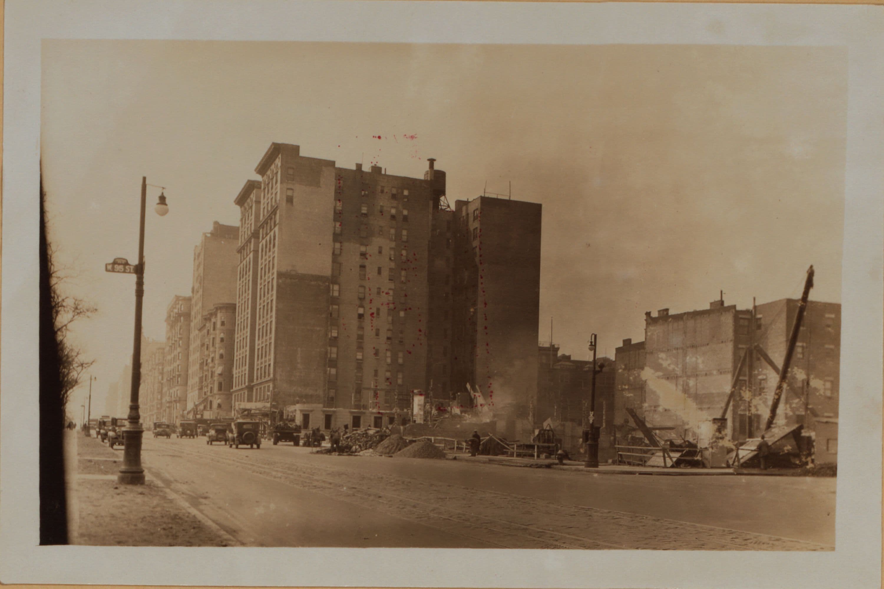 Manhattan: Central Park West - 95th Street, 1928