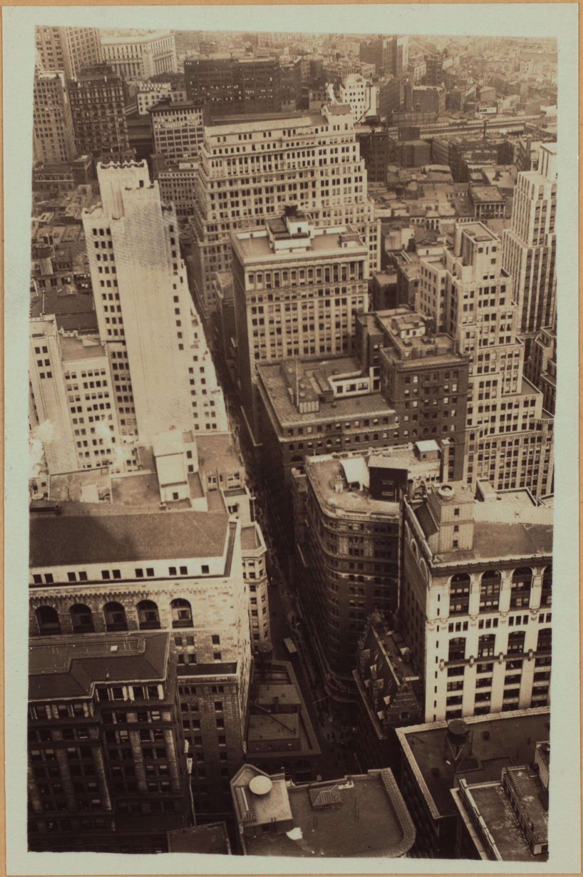 Manhattan: William Street - Pine Street, 1933