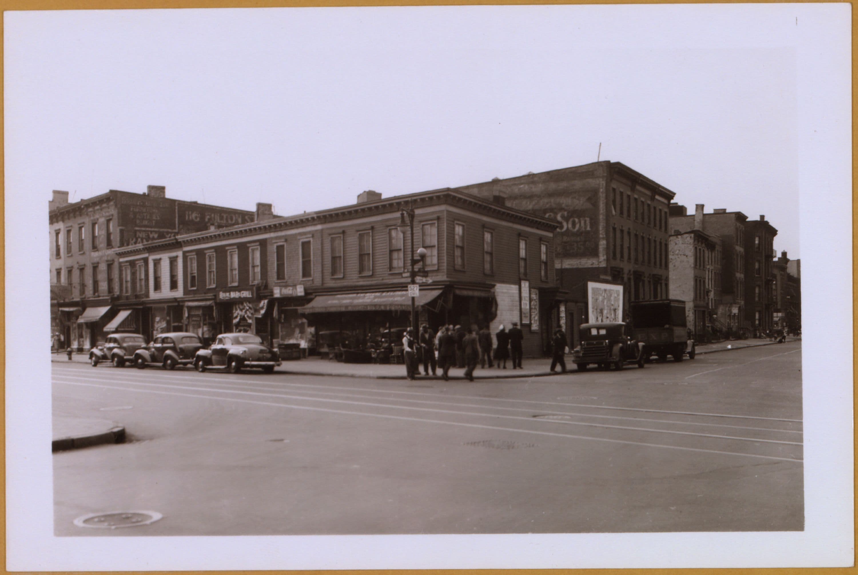 Brooklyn: Fulton Street - Clason Avenue, 1942