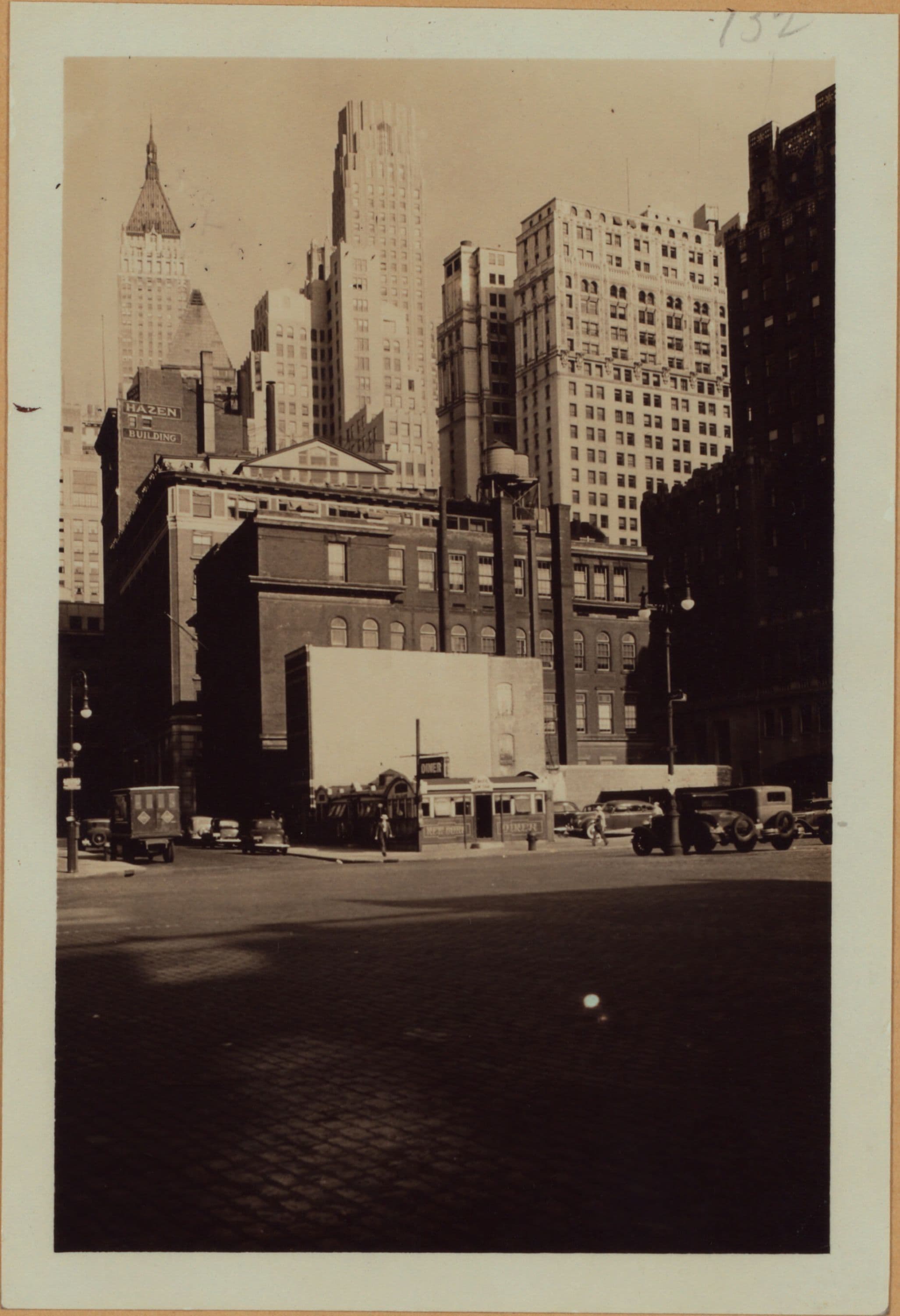 Manhattan: West Street - Carlisle Street, 1937