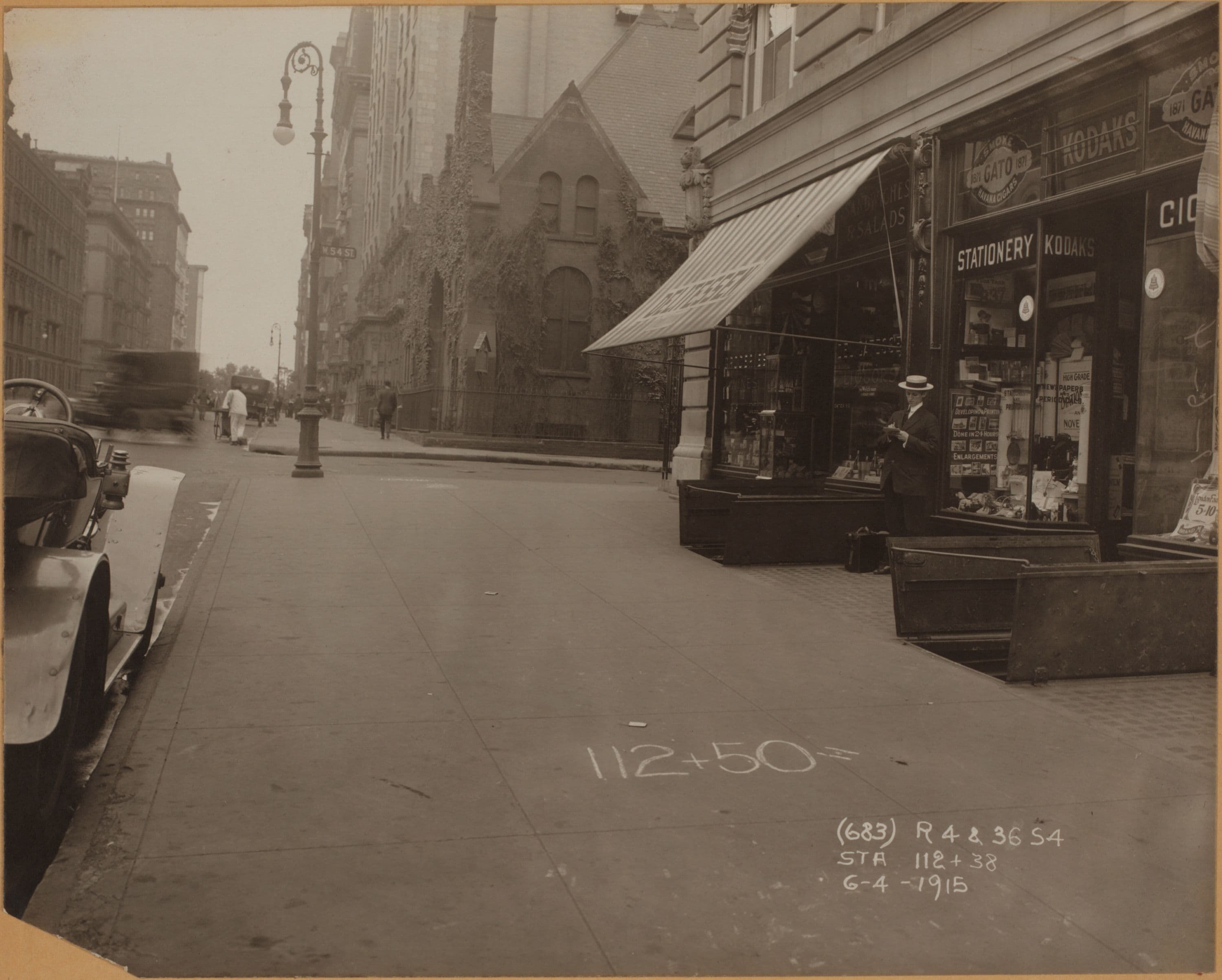 Manhattan: 7th Avenue - 54th Street, 1915