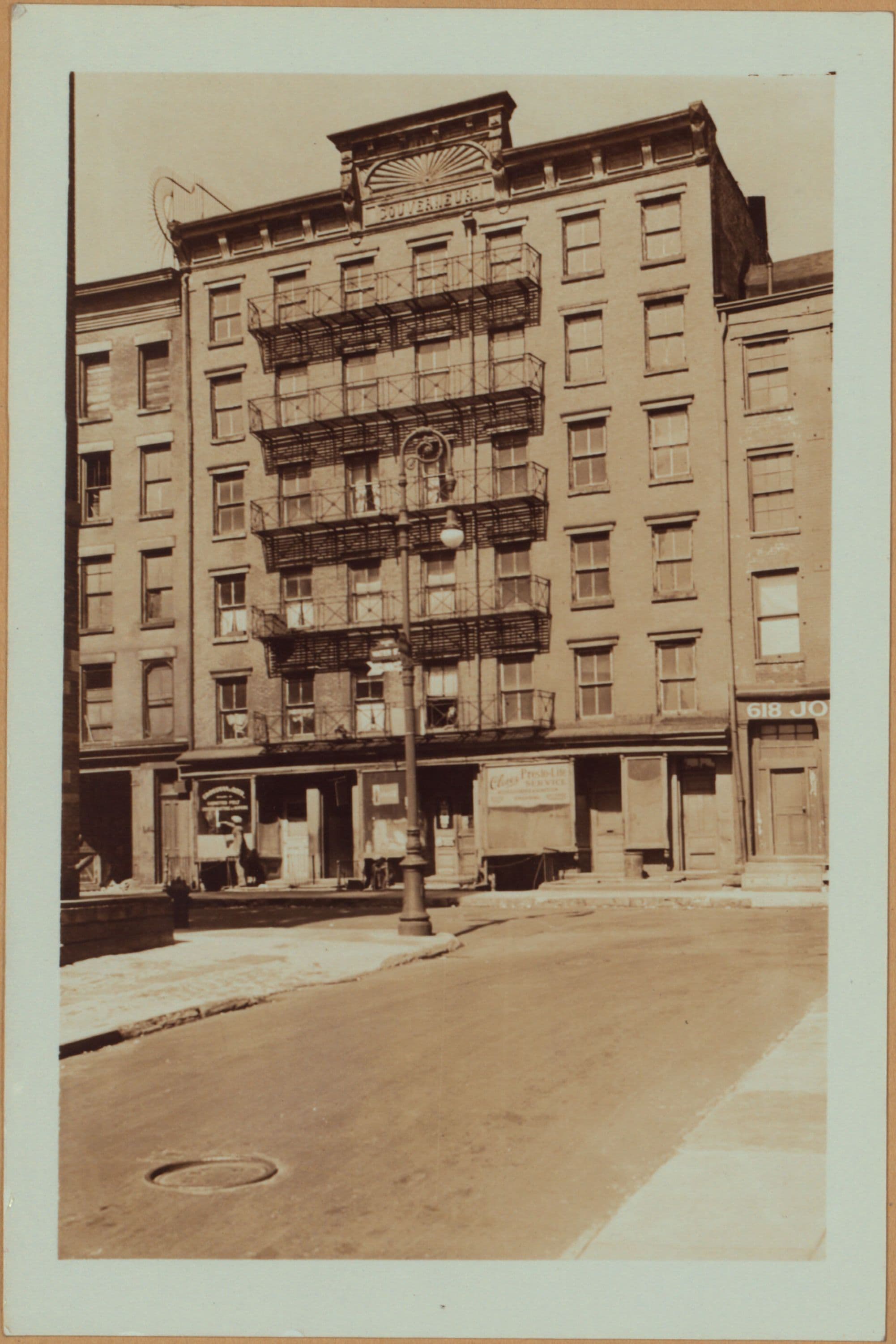 Manhattan: Water Street - Gouverneur Street, 1937
