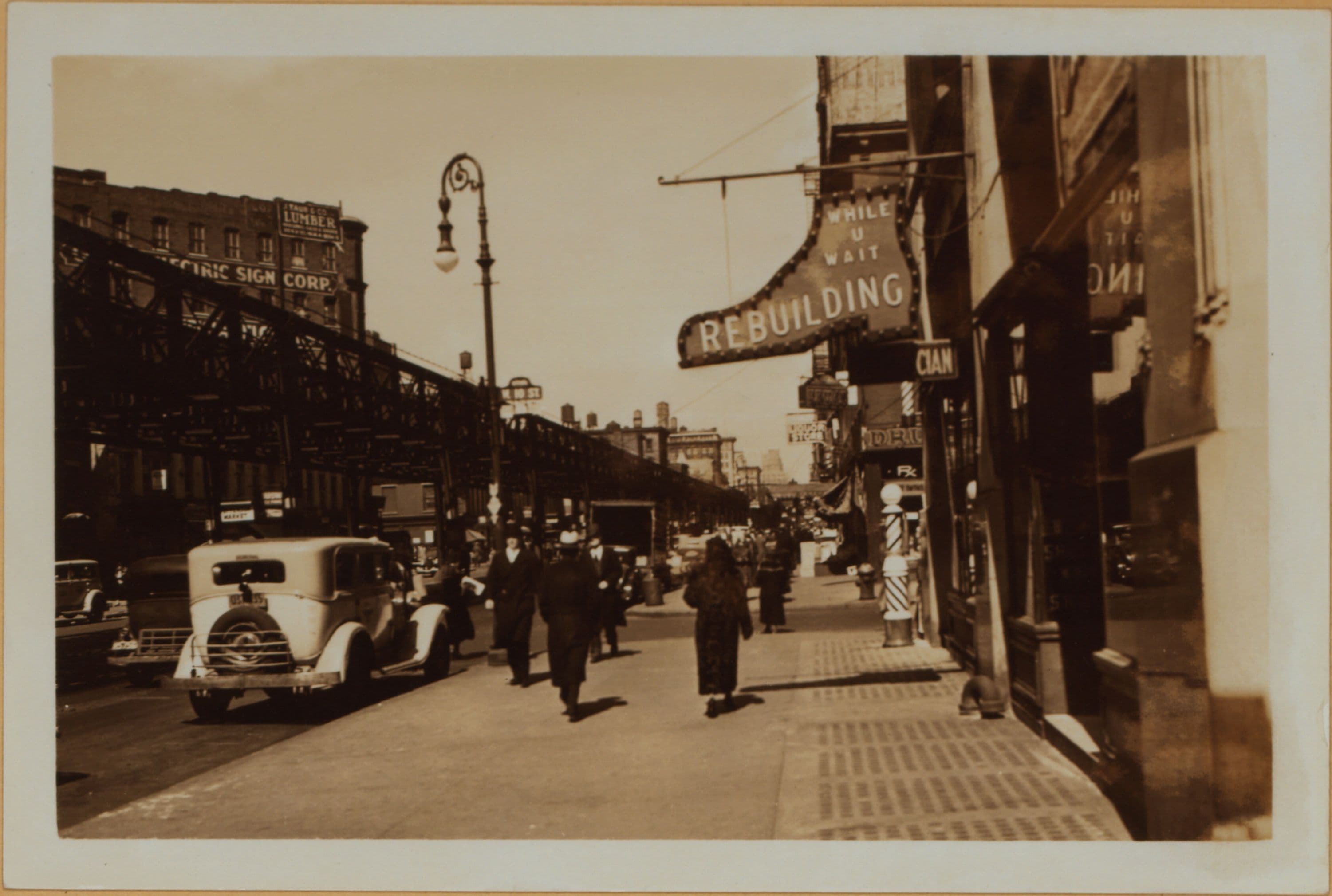 Manhattan: 6th Avenue - 10th Street, 1935