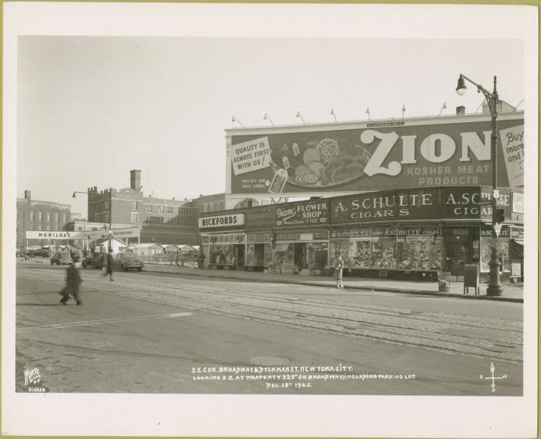 Broadway #225 - Dyckman Street, looking southeast