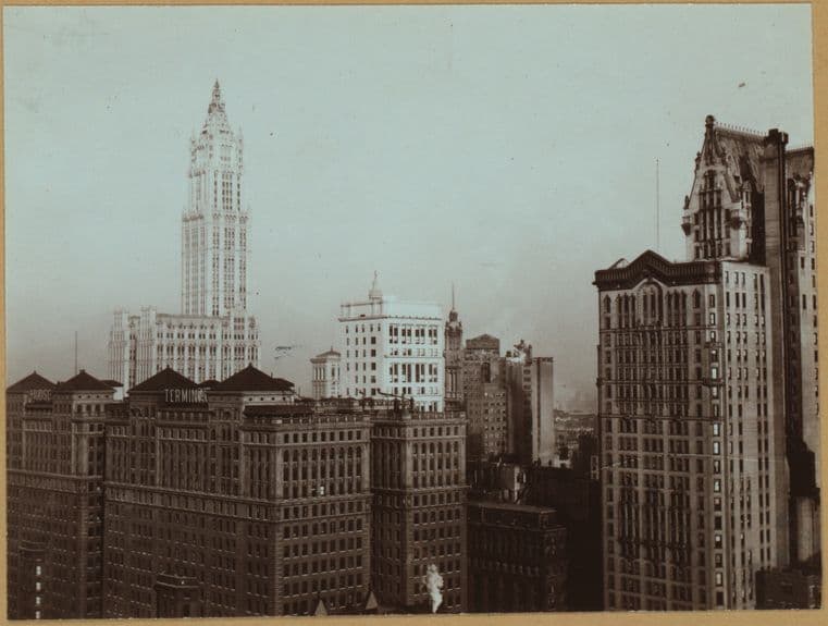 General view - West side of Lower Manhattan.