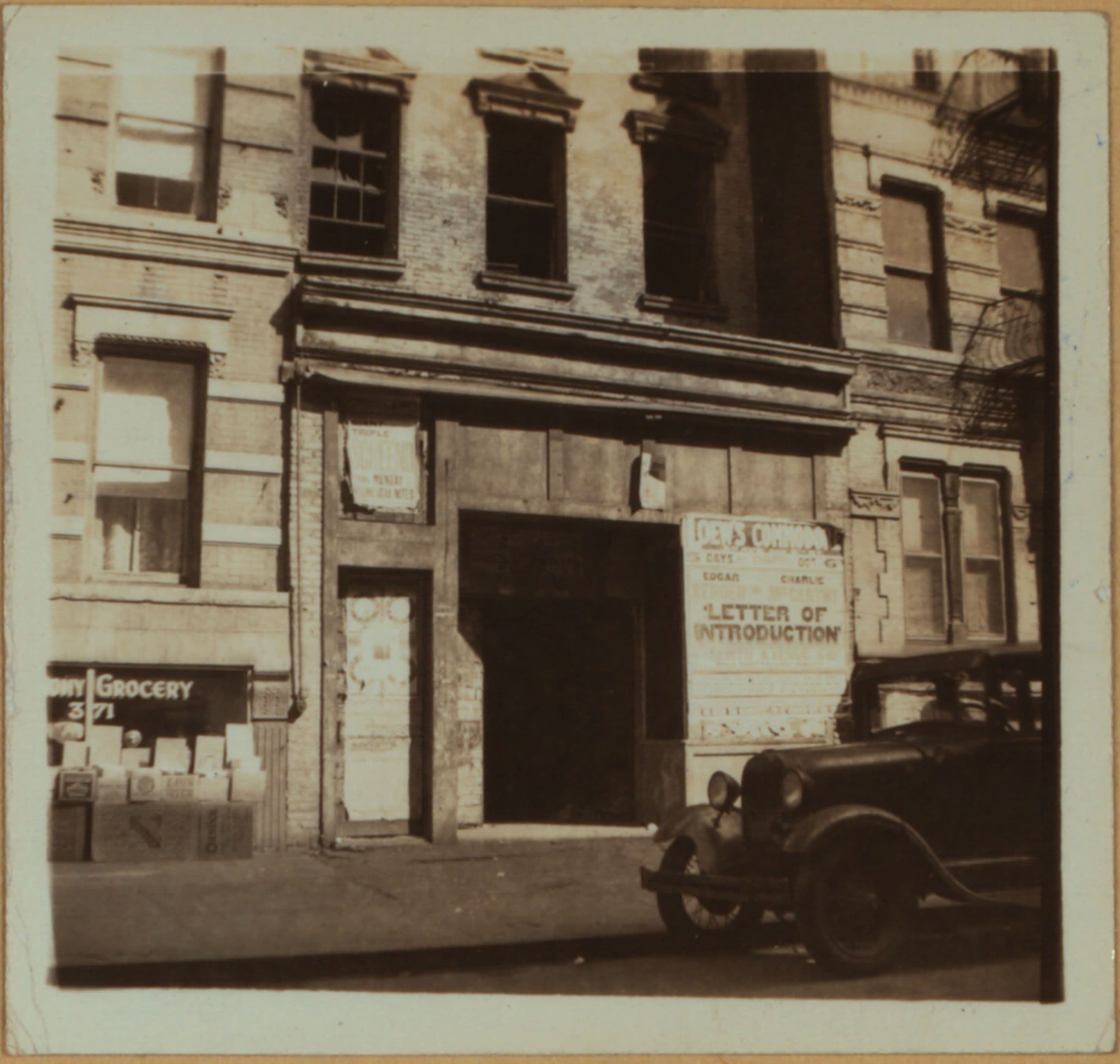 Social conditions in Manhattan., 1938
