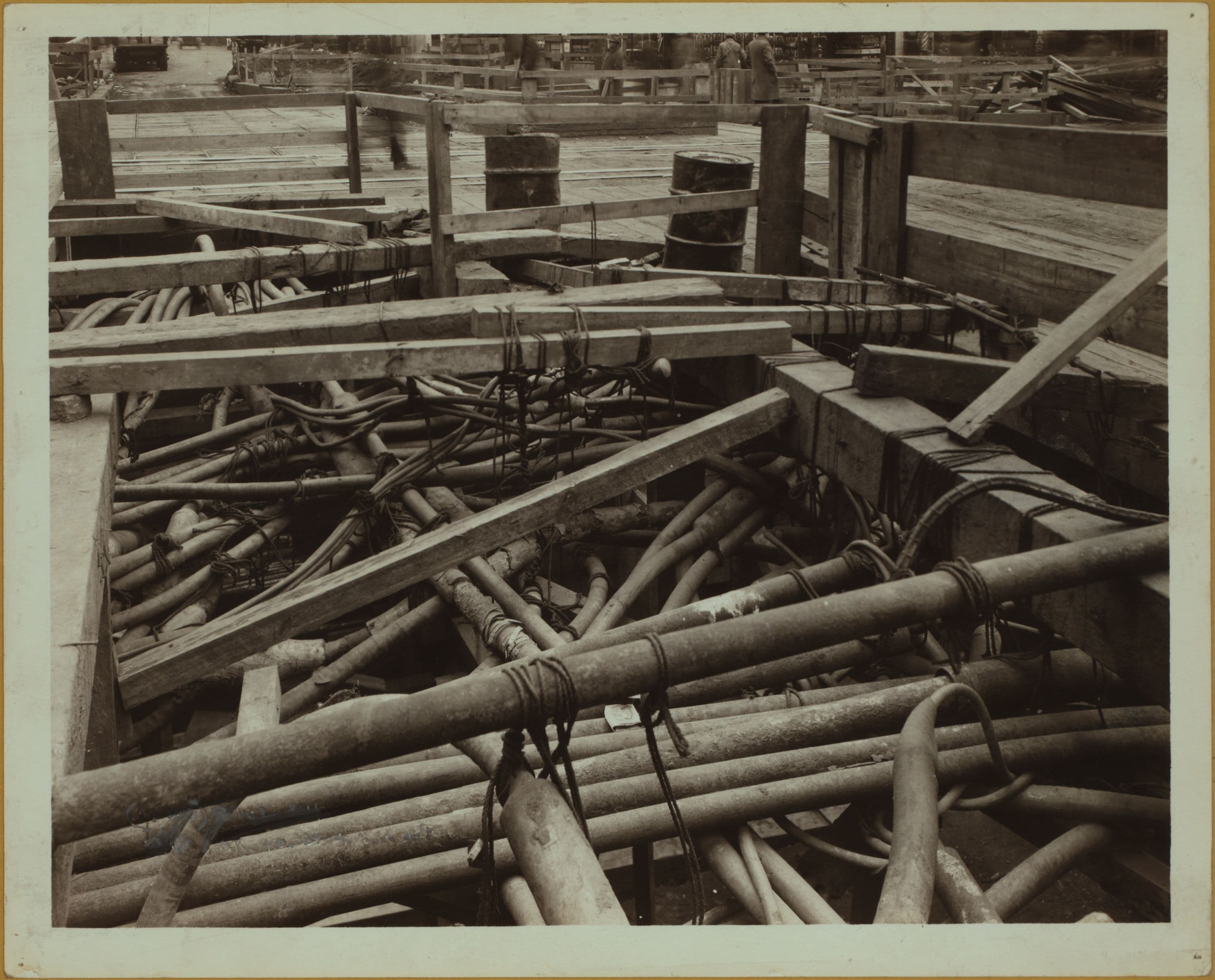 Transportation - Subway construction.