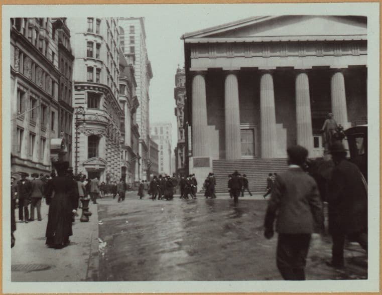 Manhattan: Nassau Street - Wall Street