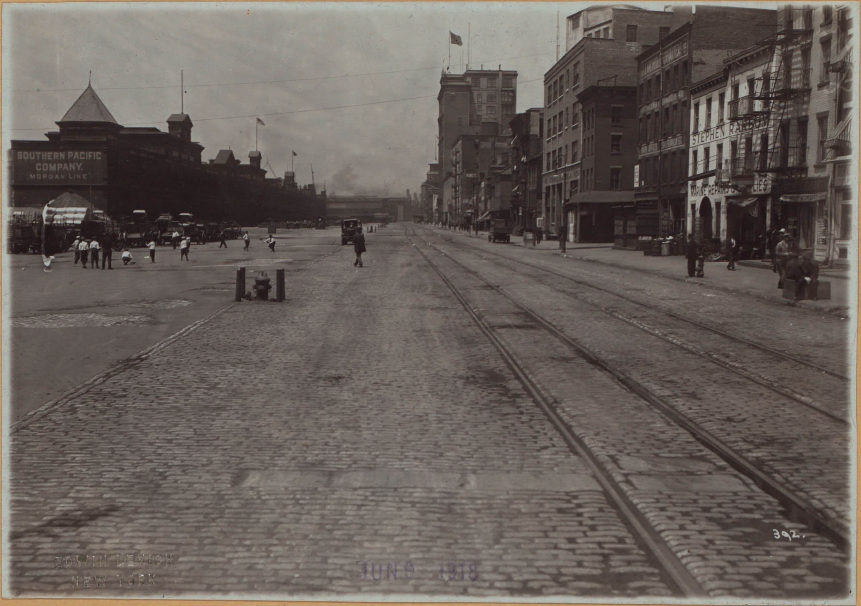 Manhattan: West Street - 10th Street (West), 1918