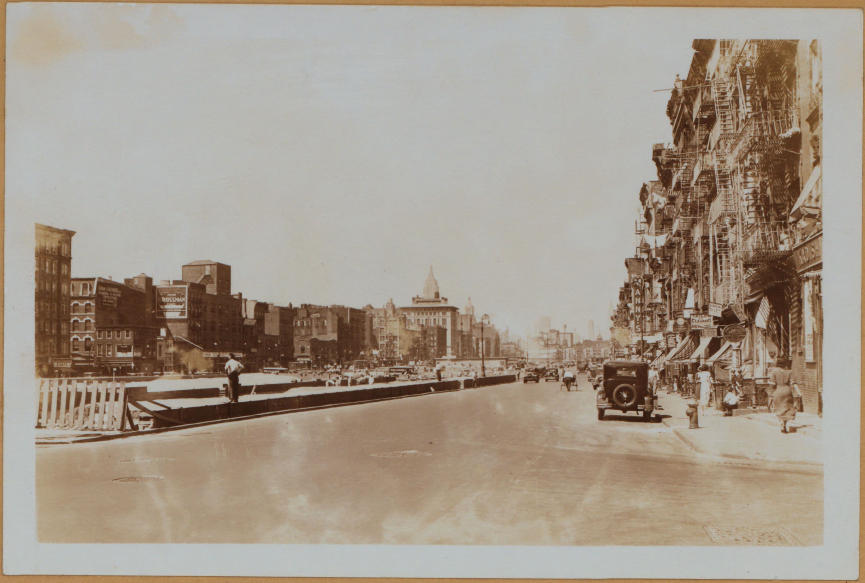 Manhattan: Chrystie Street - Hester Street, 1934