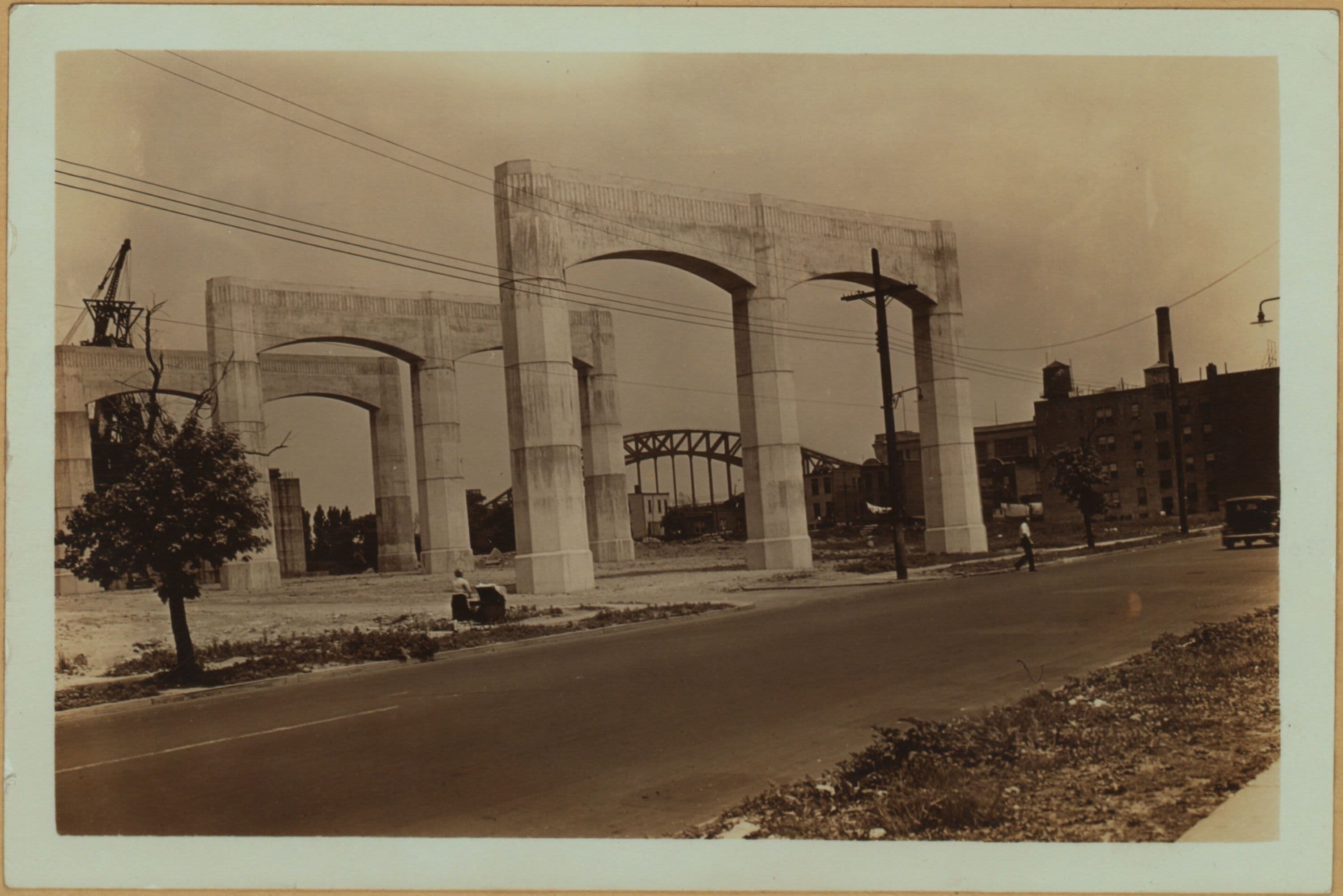 Bridges - triborough Bridge., 1934–1935
