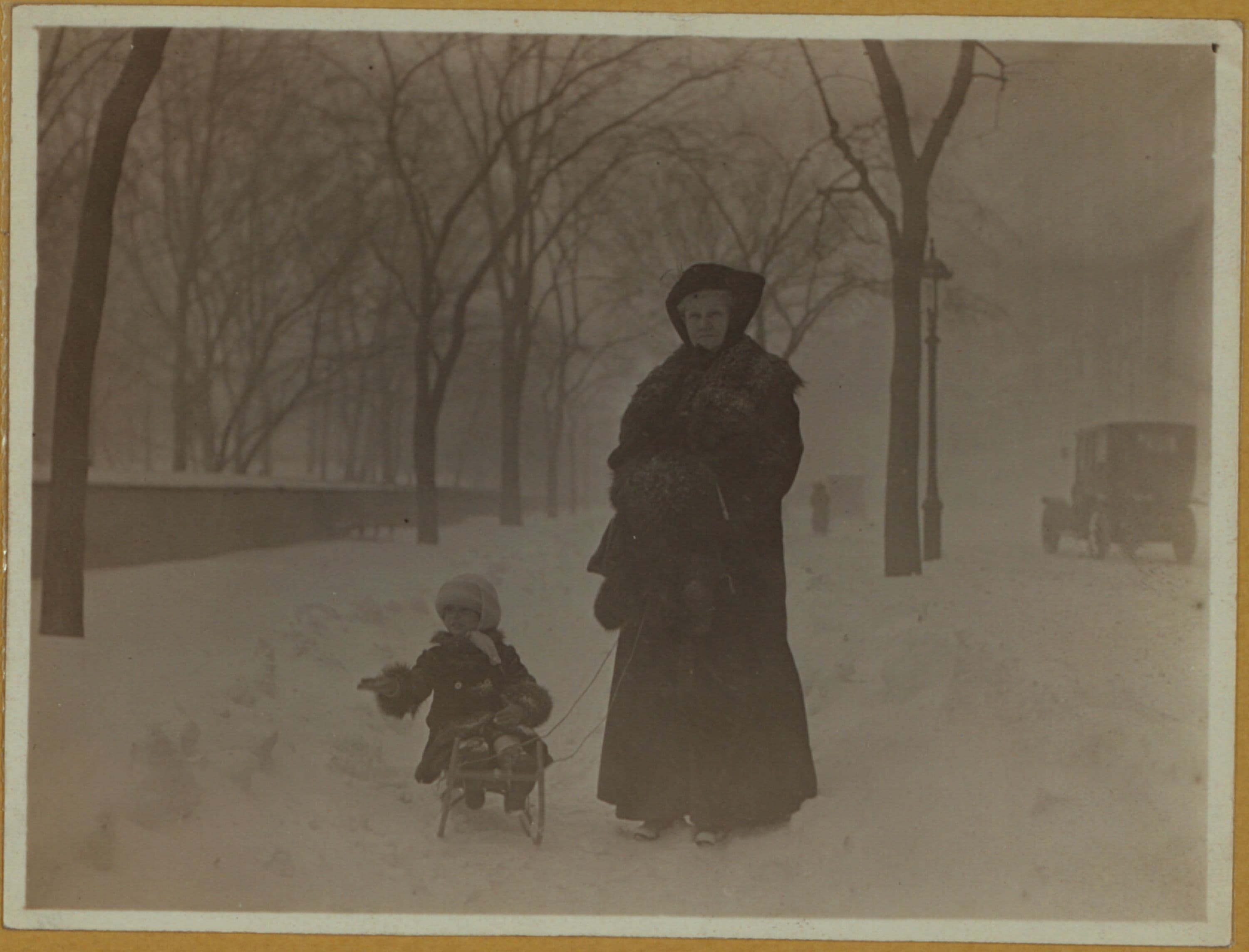 Snowstorms - Near Central Park.