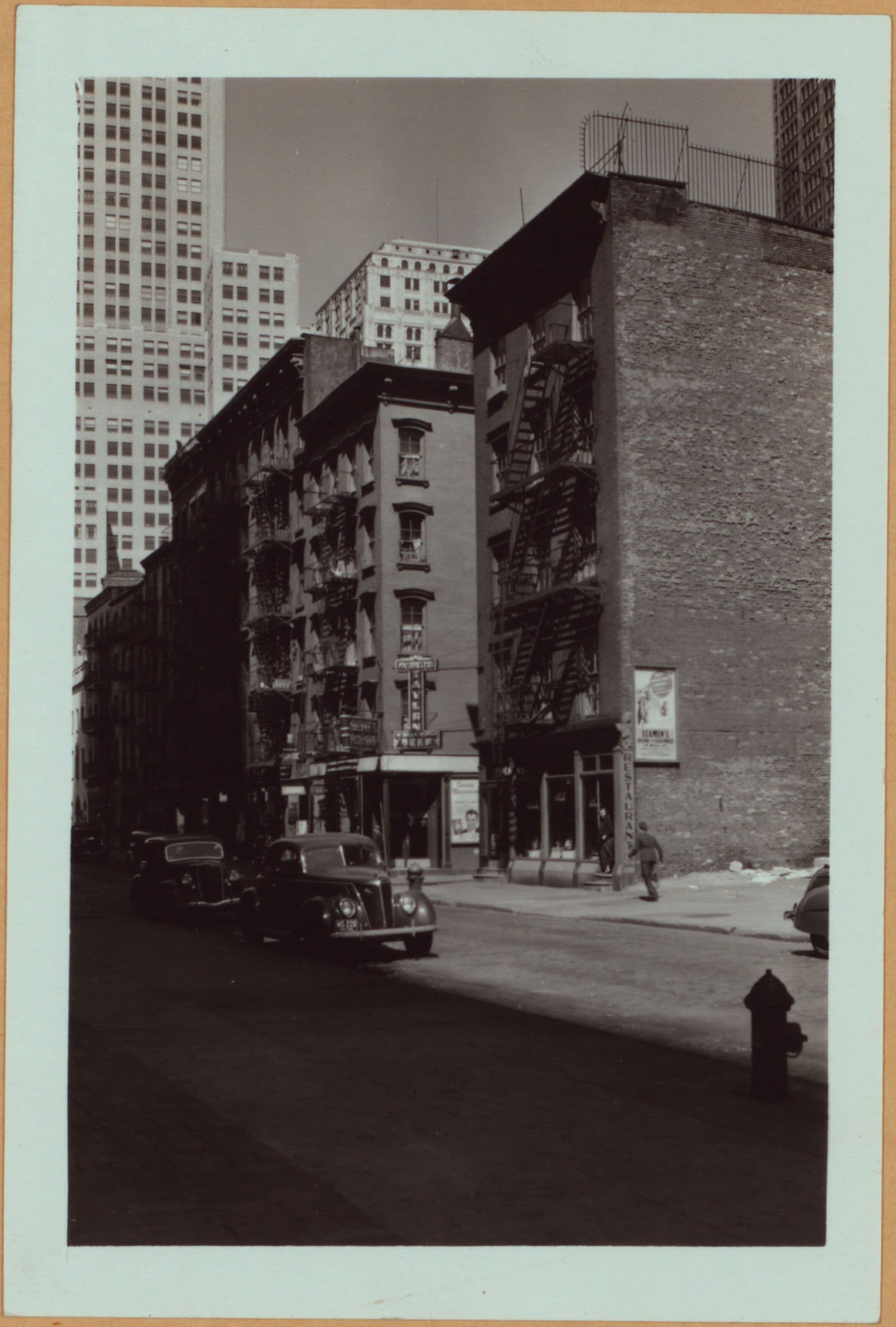 Manhattan: Washington Street - Morris Street, 1940
