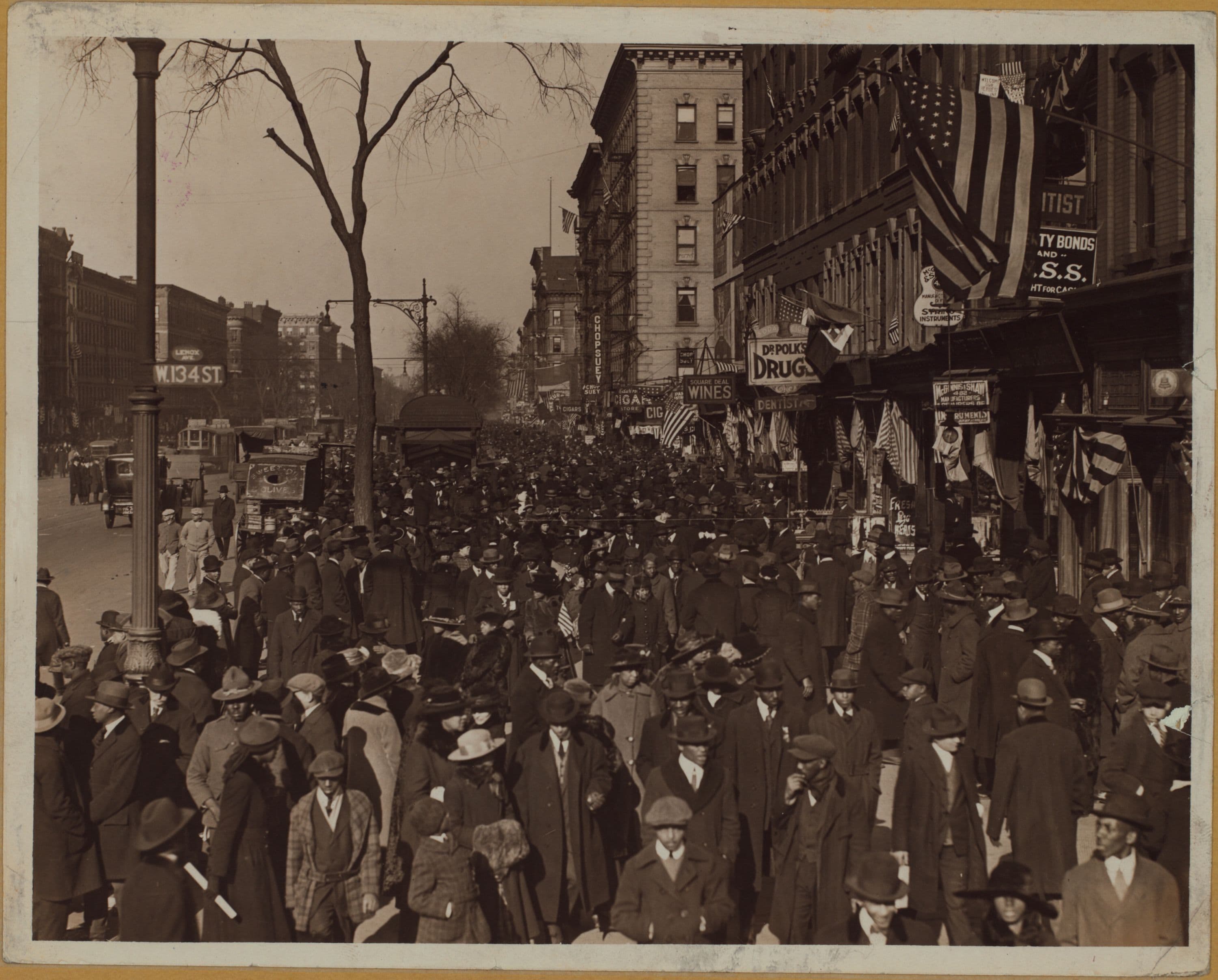 Manhattan: Lenox Avenue - 134th Street, 1921